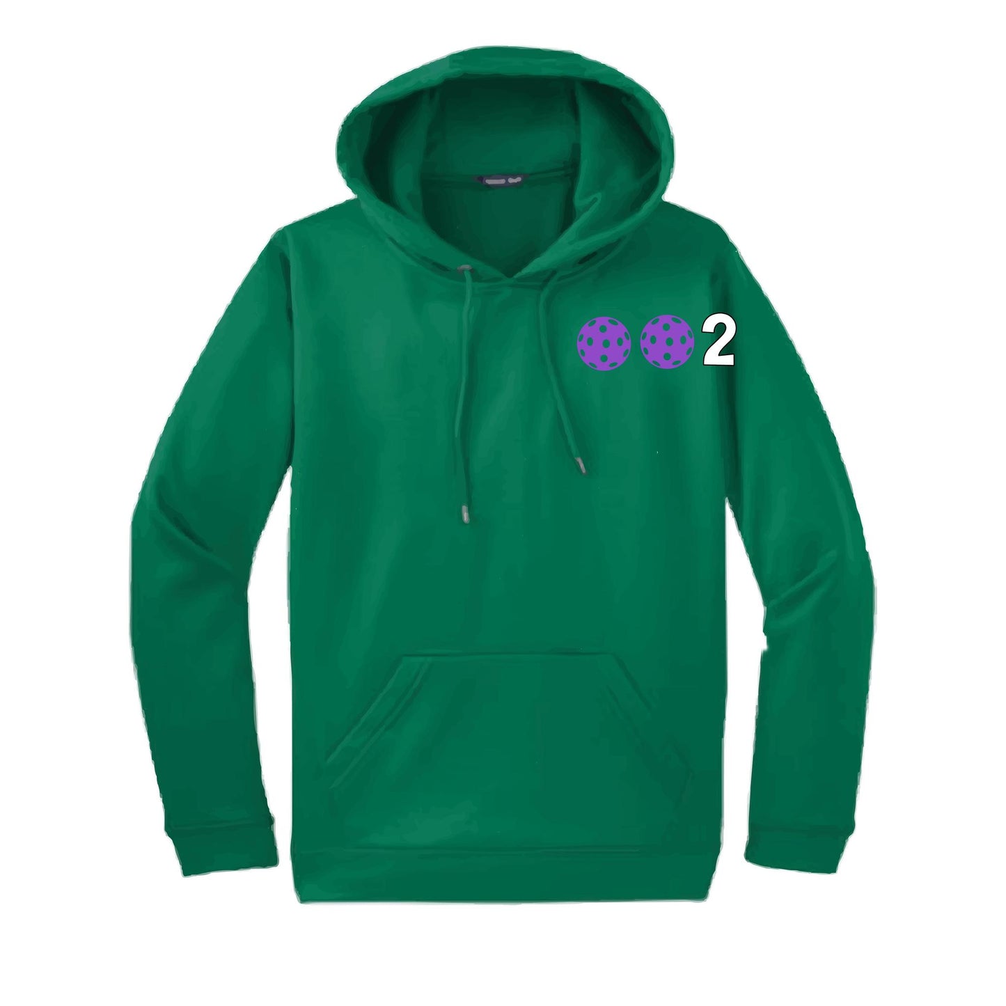 002 (Customizable 10 Pickleball Colors) | Unisex Hoodie Pickleball Sweatshirt | 50% Cotton 50% Polyester