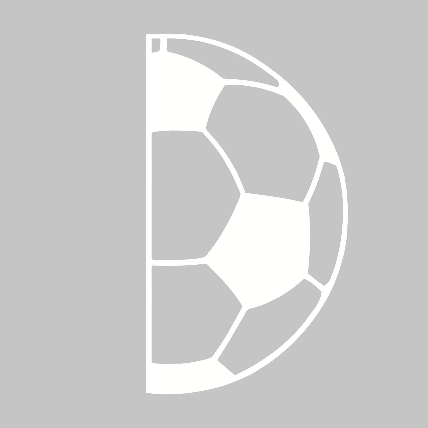 Half Soccer Ball | Unisex Hoodie Athletic Soccer Sweatshirt | 50% Cotton/50% Polyester