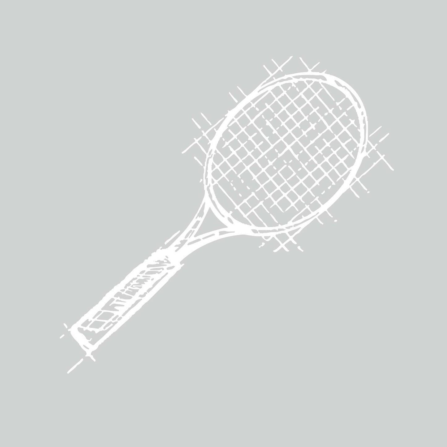 Retro Tennis | Unisex Hoodie Athletic Tennis Sweatshirt | 50% Cotton/50% Polyester