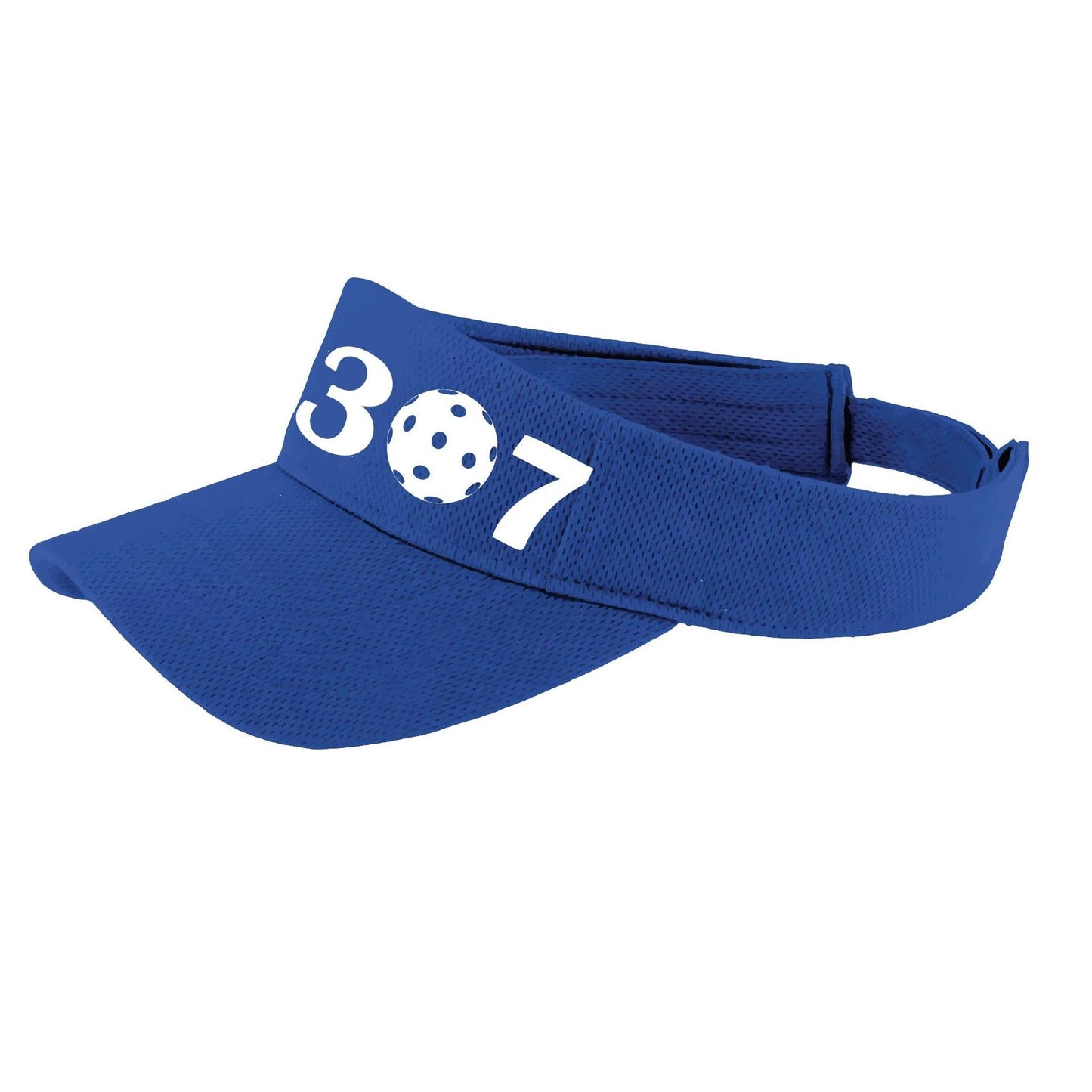307 Wyoming Pickleball Club | Pickleball Visors | Moisture Wicking 100% Polyester