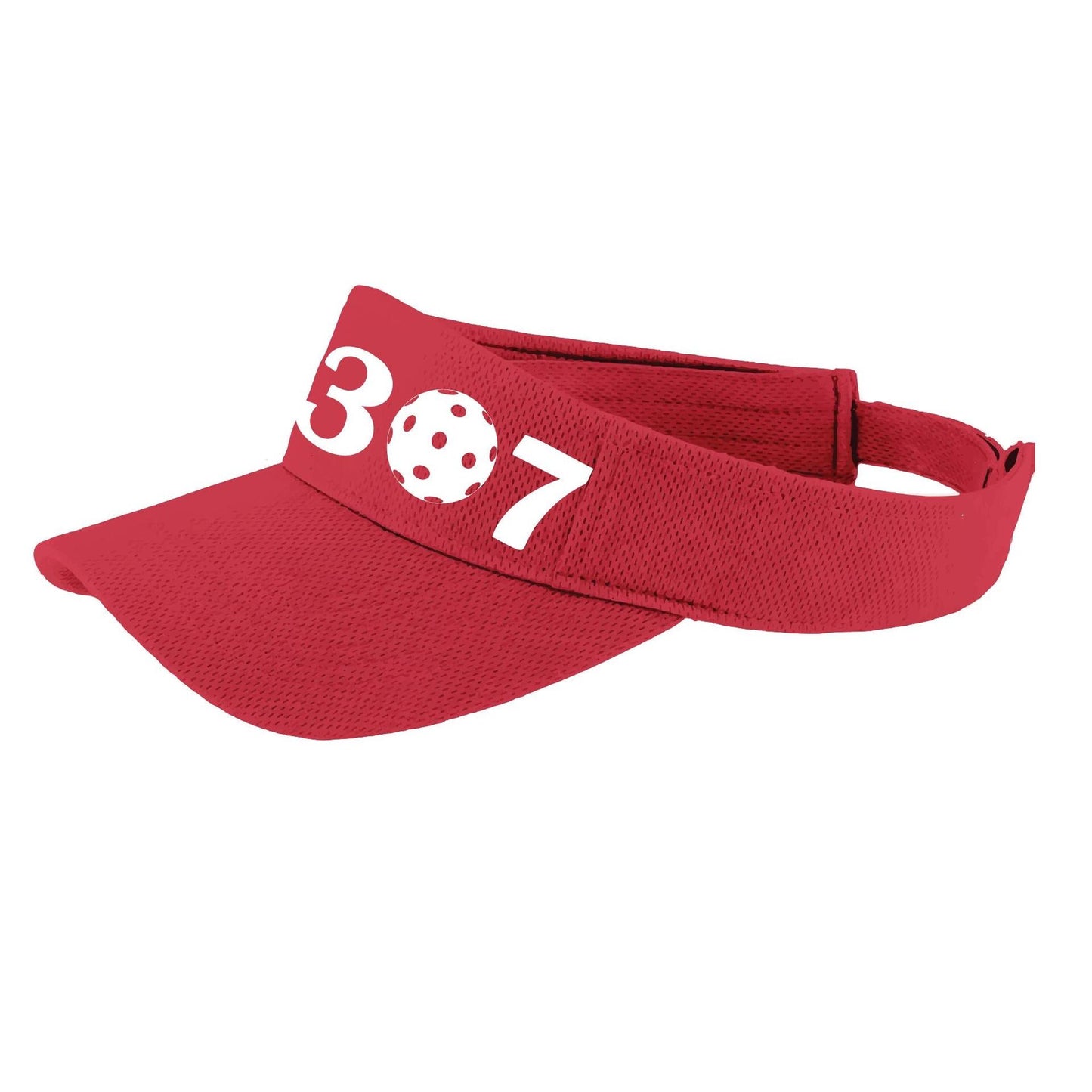 307 Wyoming Pickleball Club | Pickleball Visors | Moisture Wicking 100% Polyester