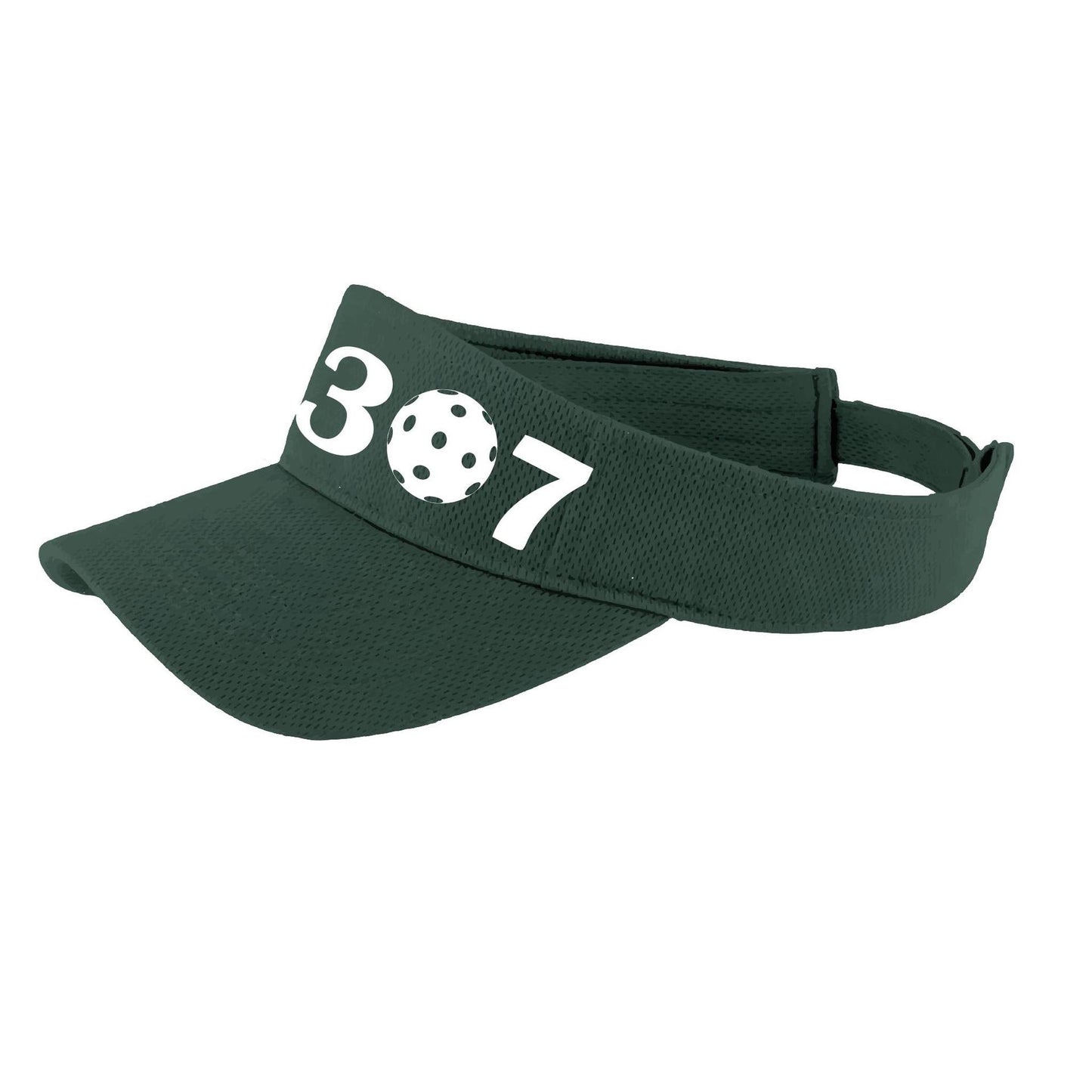 307 Wyoming Pickleball Club | Pickleball Visors | Moisture Wicking 100% Polyester