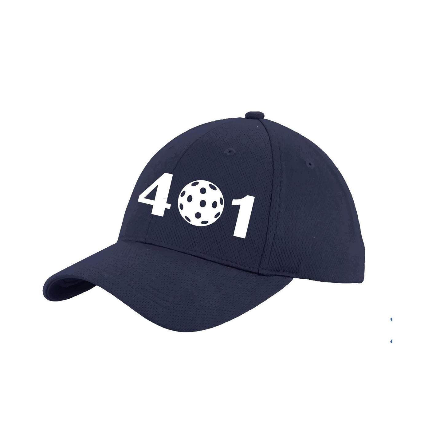 401 Rhode Island Pickleball Club | Pickleball Hat | Moisture-Wicking 100% Polyester