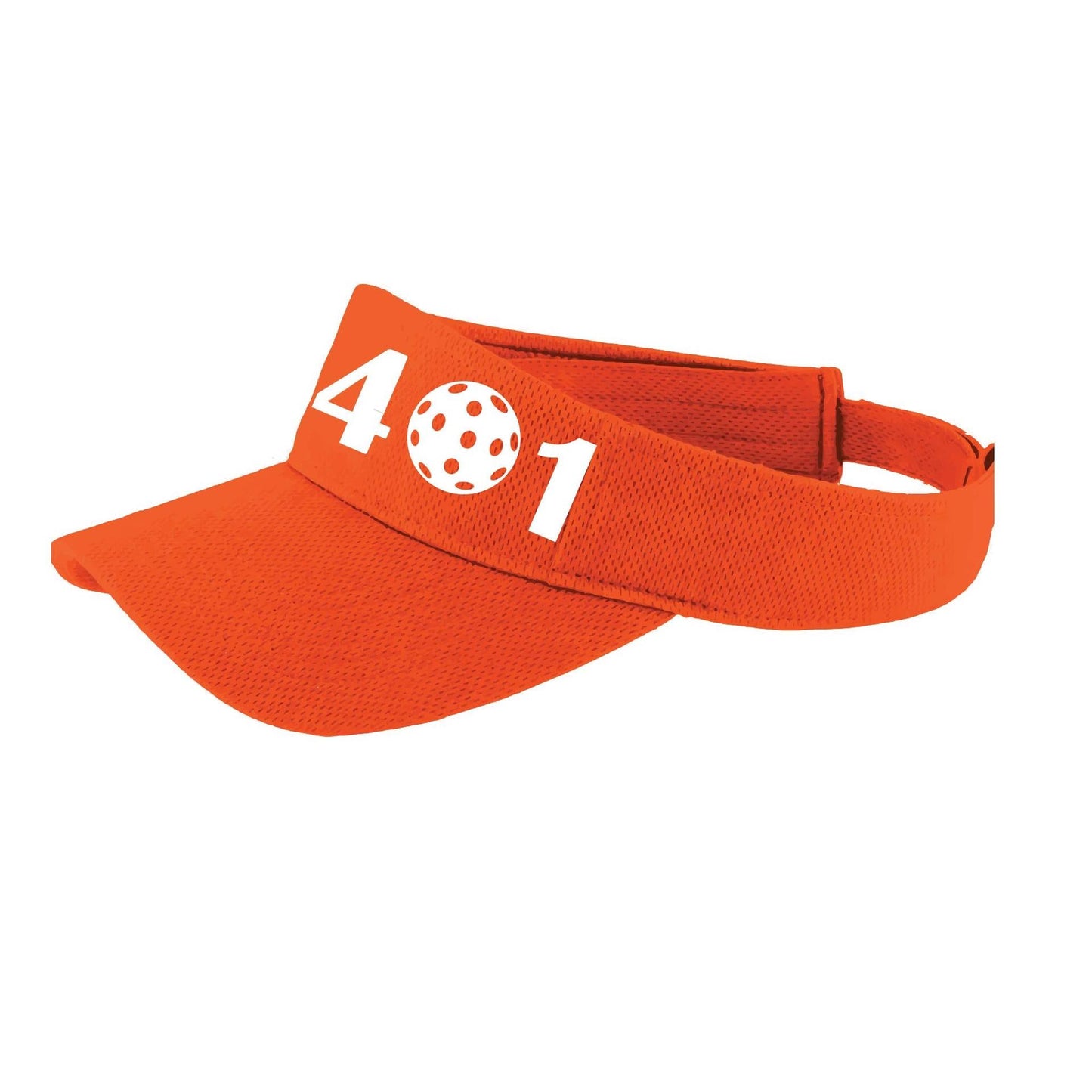 401 Rhode Island Pickleball Club | Pickleball Visors | Moisture Wicking 100% Polyester