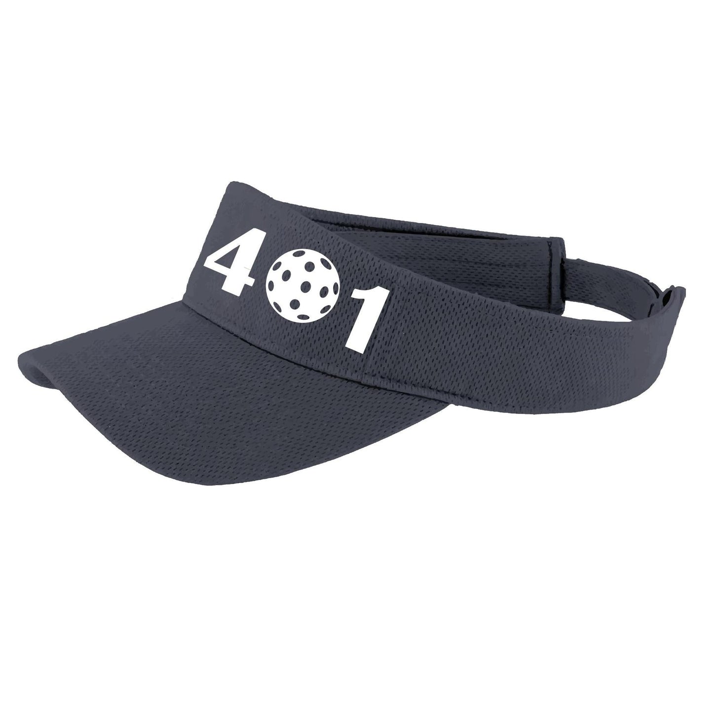401 Rhode Island Pickleball Club | Pickleball Visors | Moisture Wicking 100% Polyester