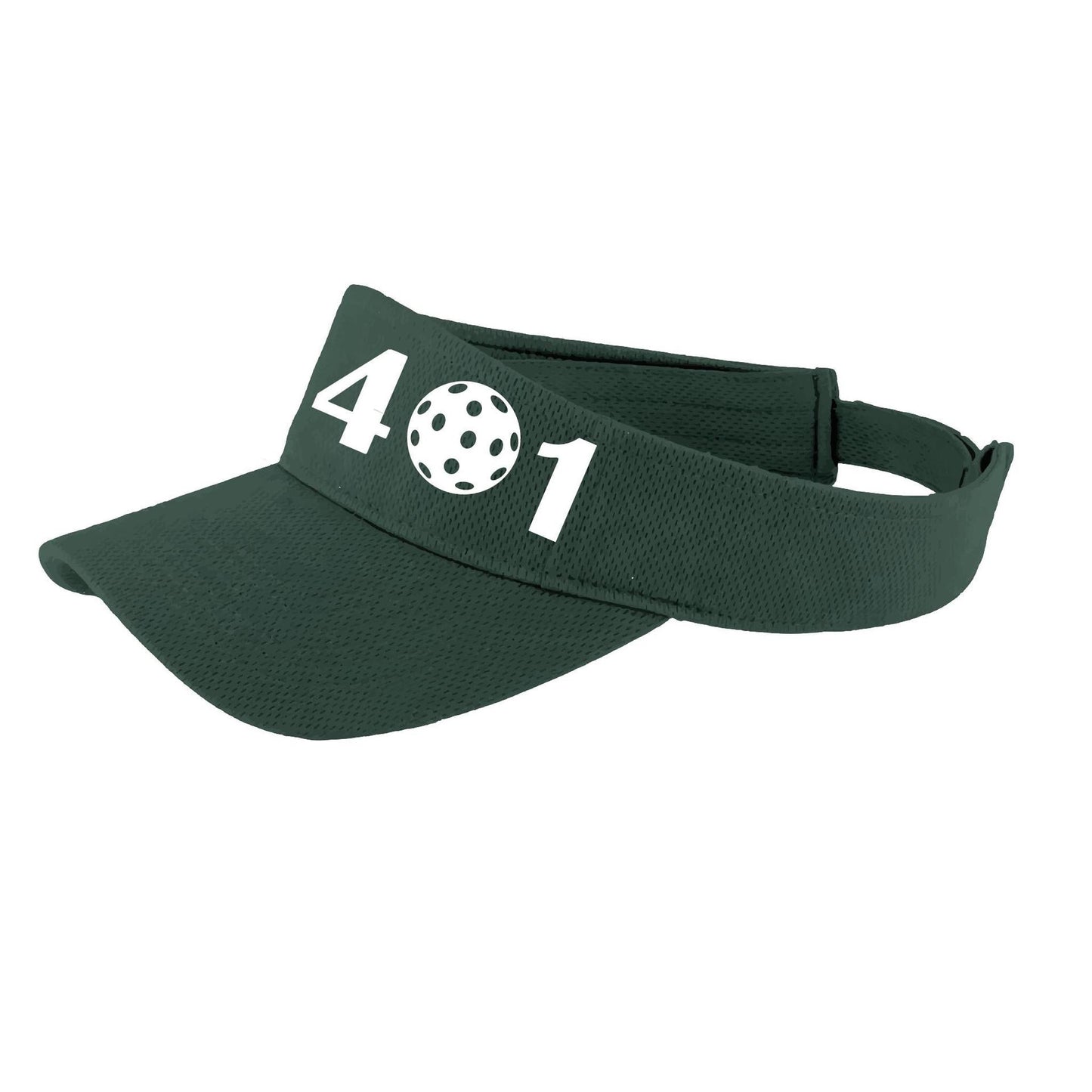 401 Rhode Island Pickleball Club | Pickleball Visors | Moisture Wicking 100% Polyester