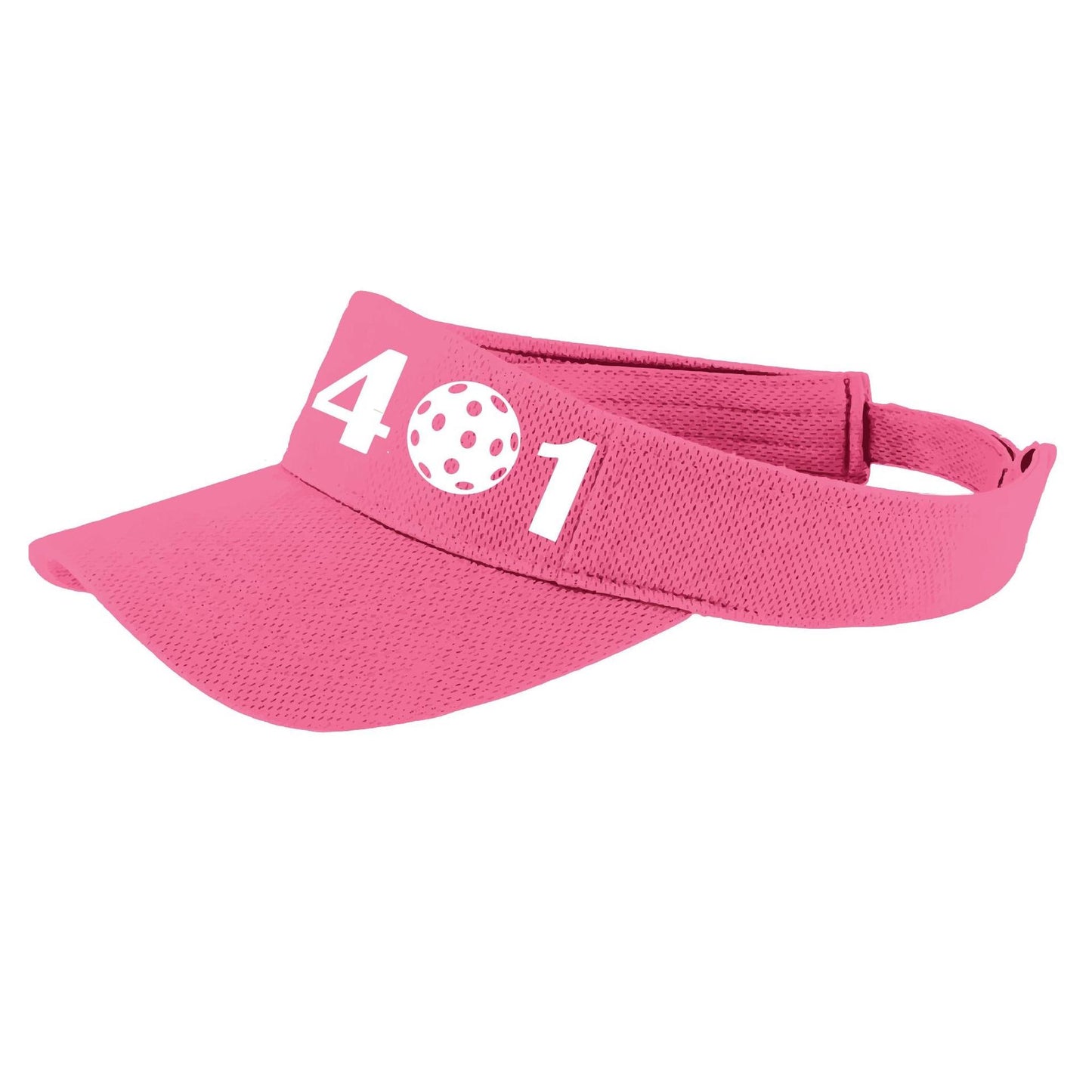 401 Rhode Island Pickleball Club | Pickleball Visors | Moisture Wicking 100% Polyester