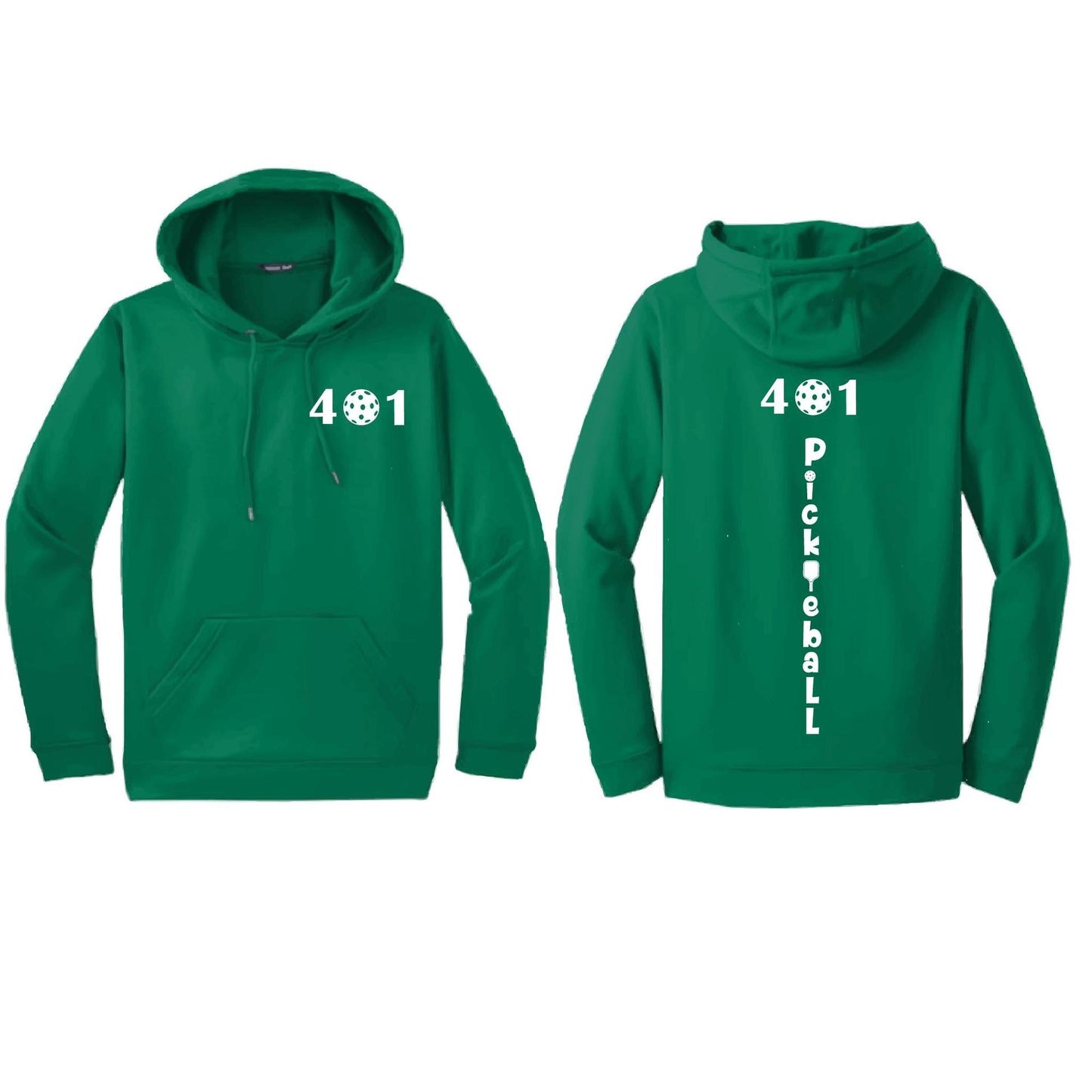 401 Rhode Island Pickleball Club | Unisex Hoodie Pickleball Sweatshirt | 50% Cotton 50% Polyester