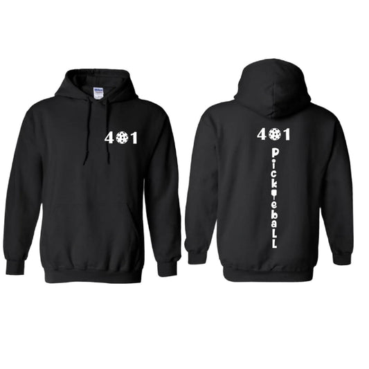 401 Rhode Island Pickleball Club | Unisex Hoodie Pickleball Sweatshirt | 50% Cotton 50% Polyester