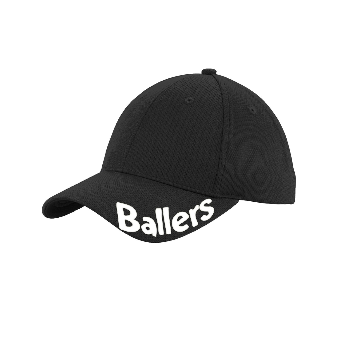 Ballers With Pickleballs (Customizable) | Pickleball Hat | Moisture-Wicking 100% Polyester
