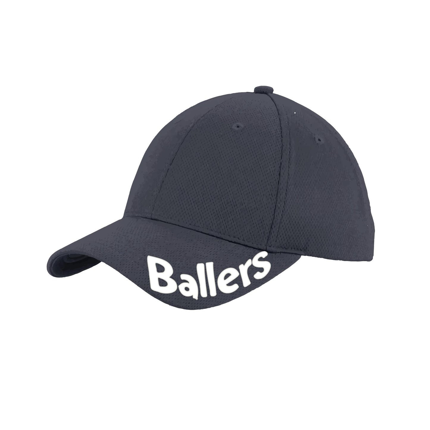 Ballers With Pickleballs (Customizable) | Pickleball Hat | Moisture-Wicking 100% Polyester