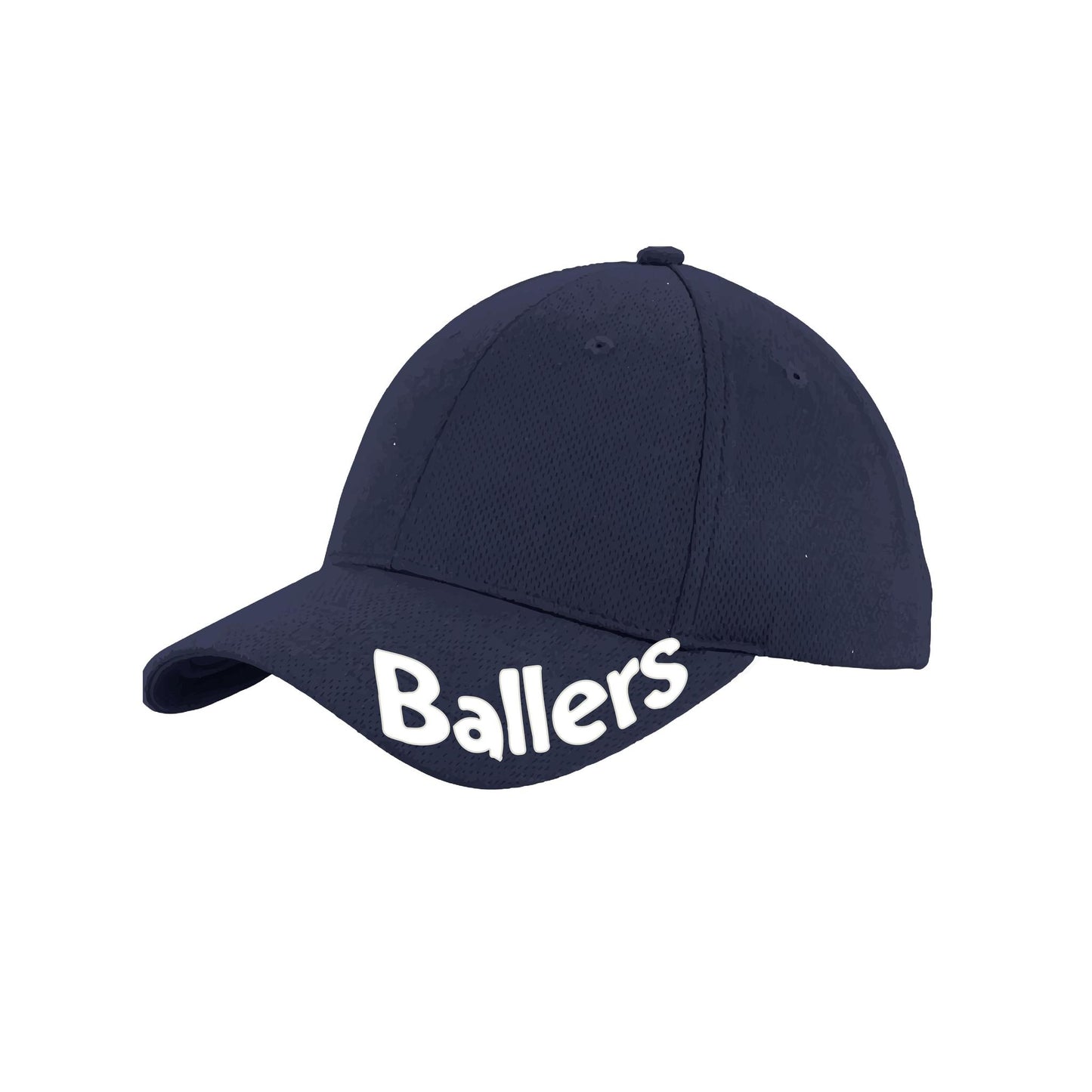 Ballers With Pickleballs (Customizable) | Pickleball Hat | Moisture-Wicking 100% Polyester