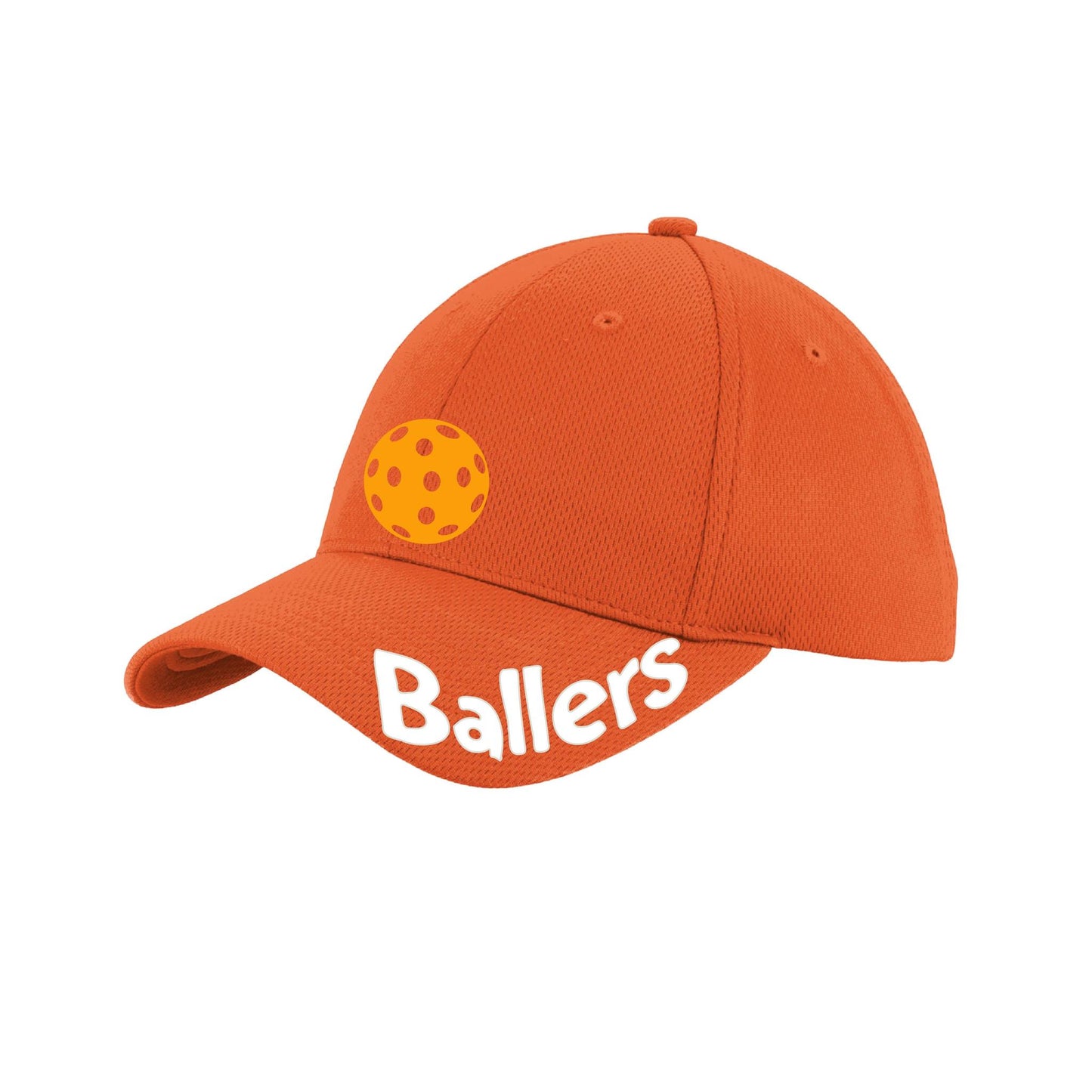 Ballers With Pickleballs (Customizable) | Pickleball Hat | Moisture-Wicking 100% Polyester