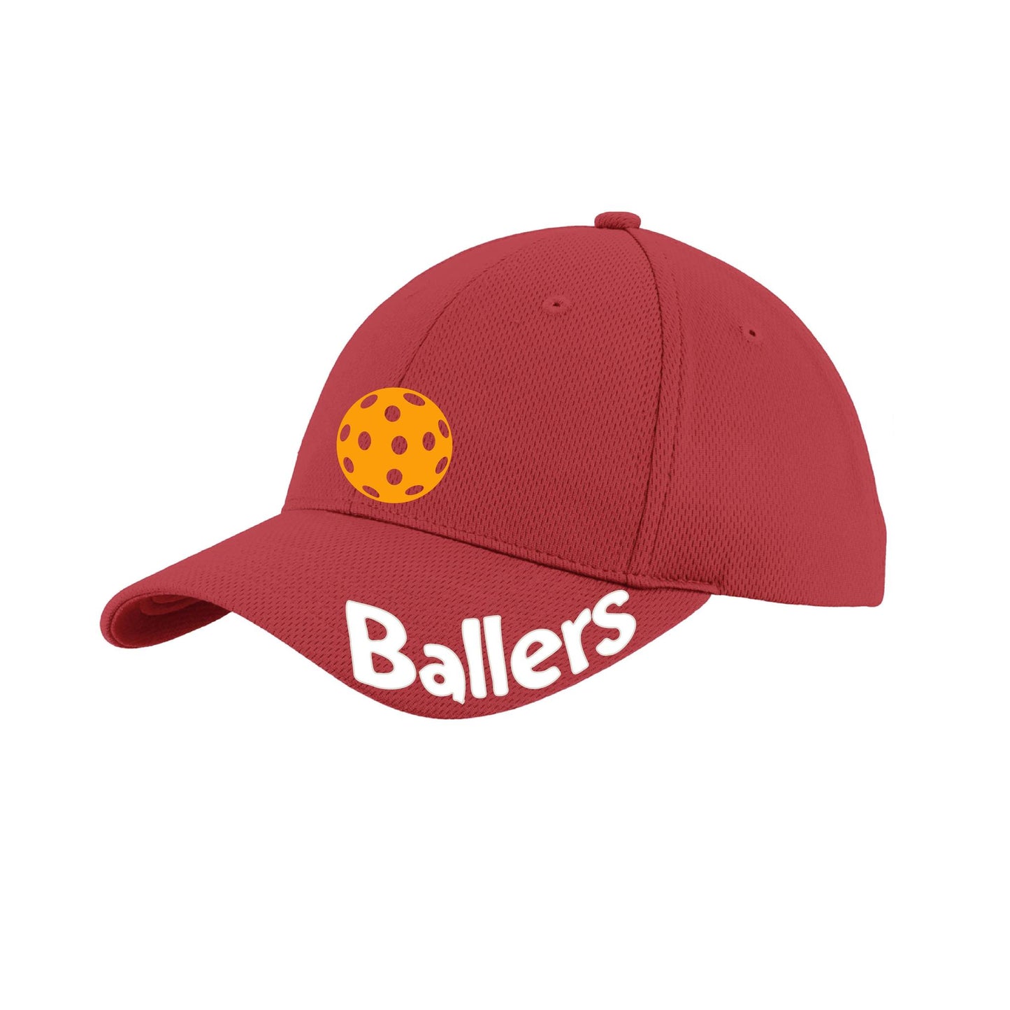 Ballers With Pickleballs (Customizable) | Pickleball Hat | Moisture-Wicking 100% Polyester
