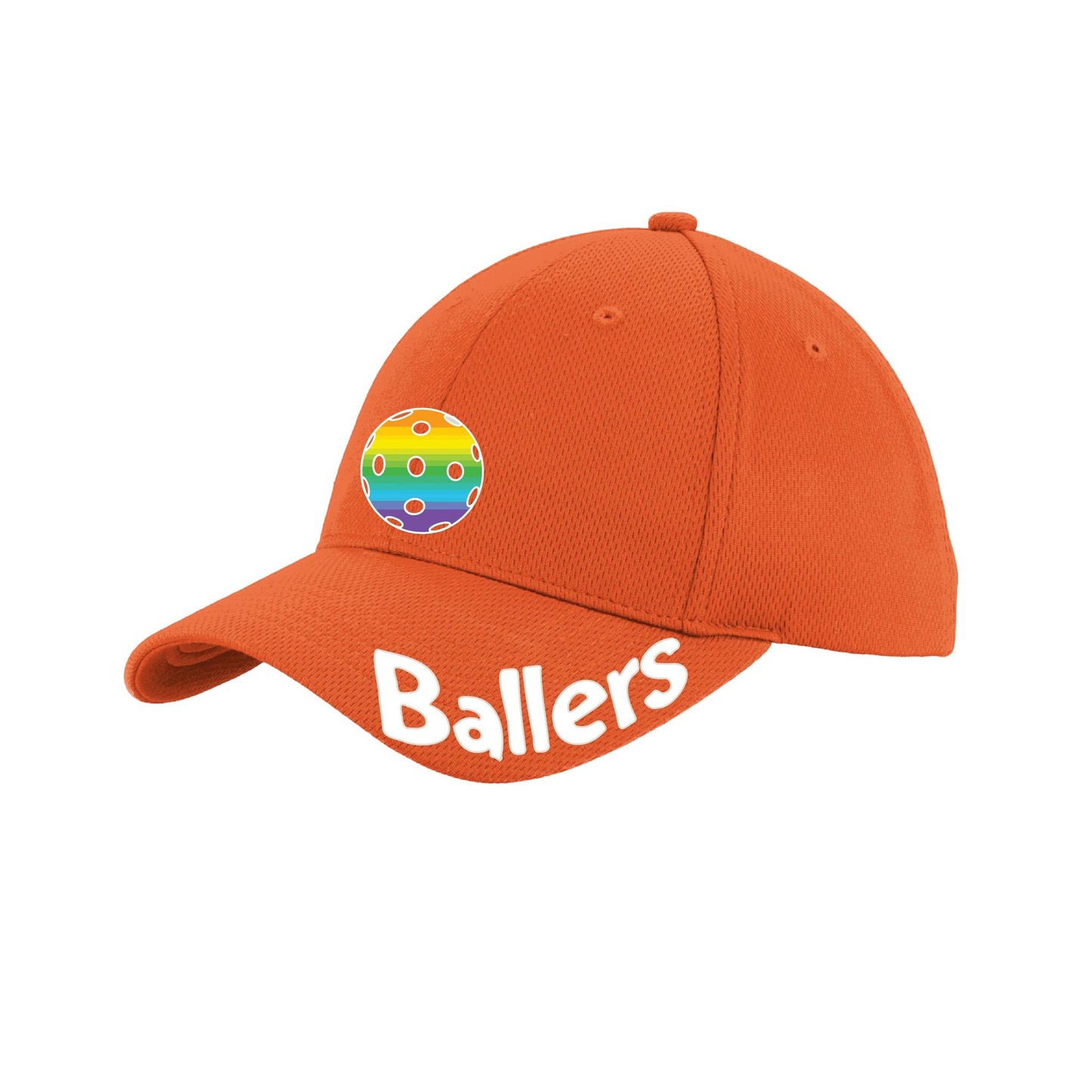 Ballers With Pickleballs (Customizable) | Pickleball Hat | Moisture-Wicking 100% Polyester