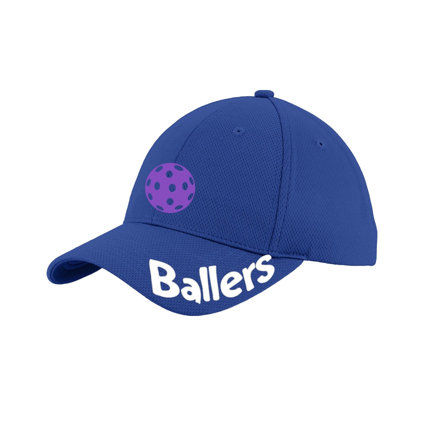Ballers With Pickleballs (Customizable) | Pickleball Hat | Moisture-Wicking 100% Polyester