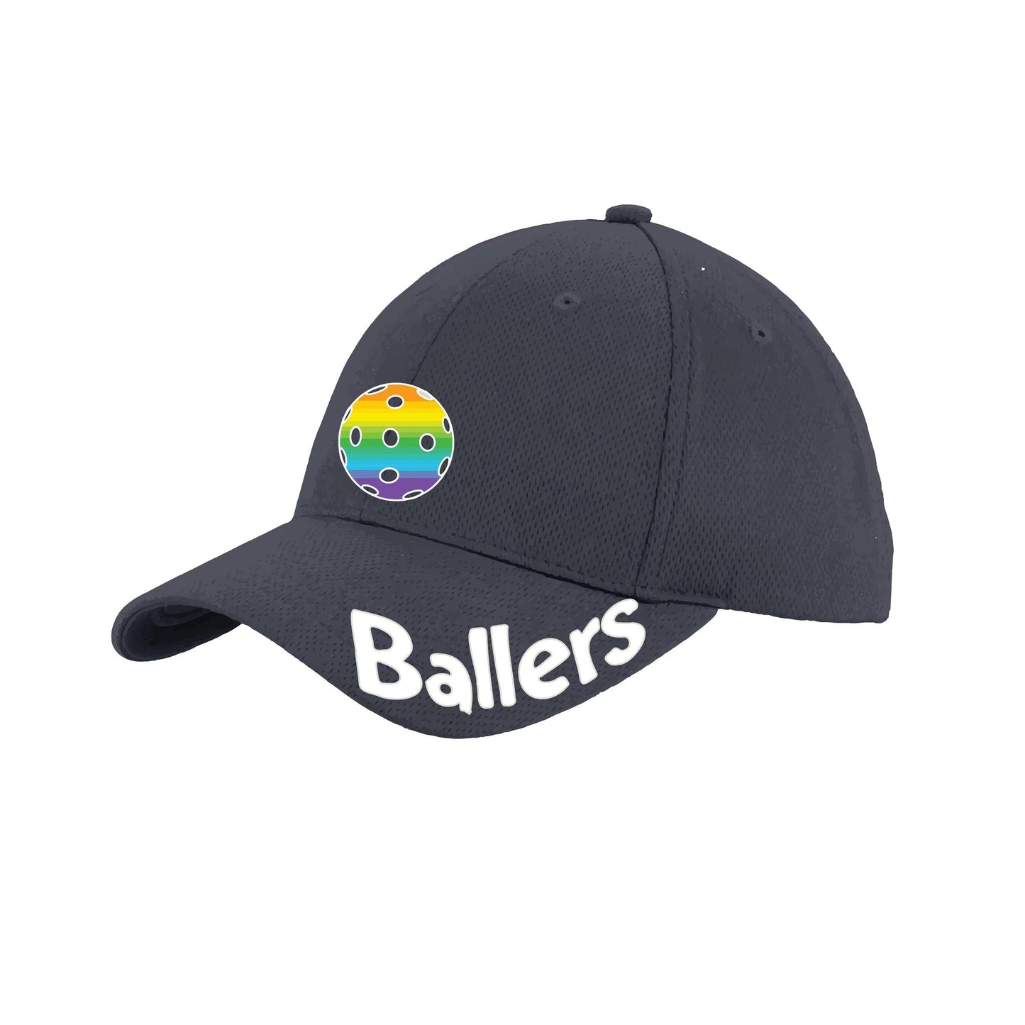 Ballers With Pickleballs (Customizable) | Pickleball Hat | Moisture-Wicking 100% Polyester