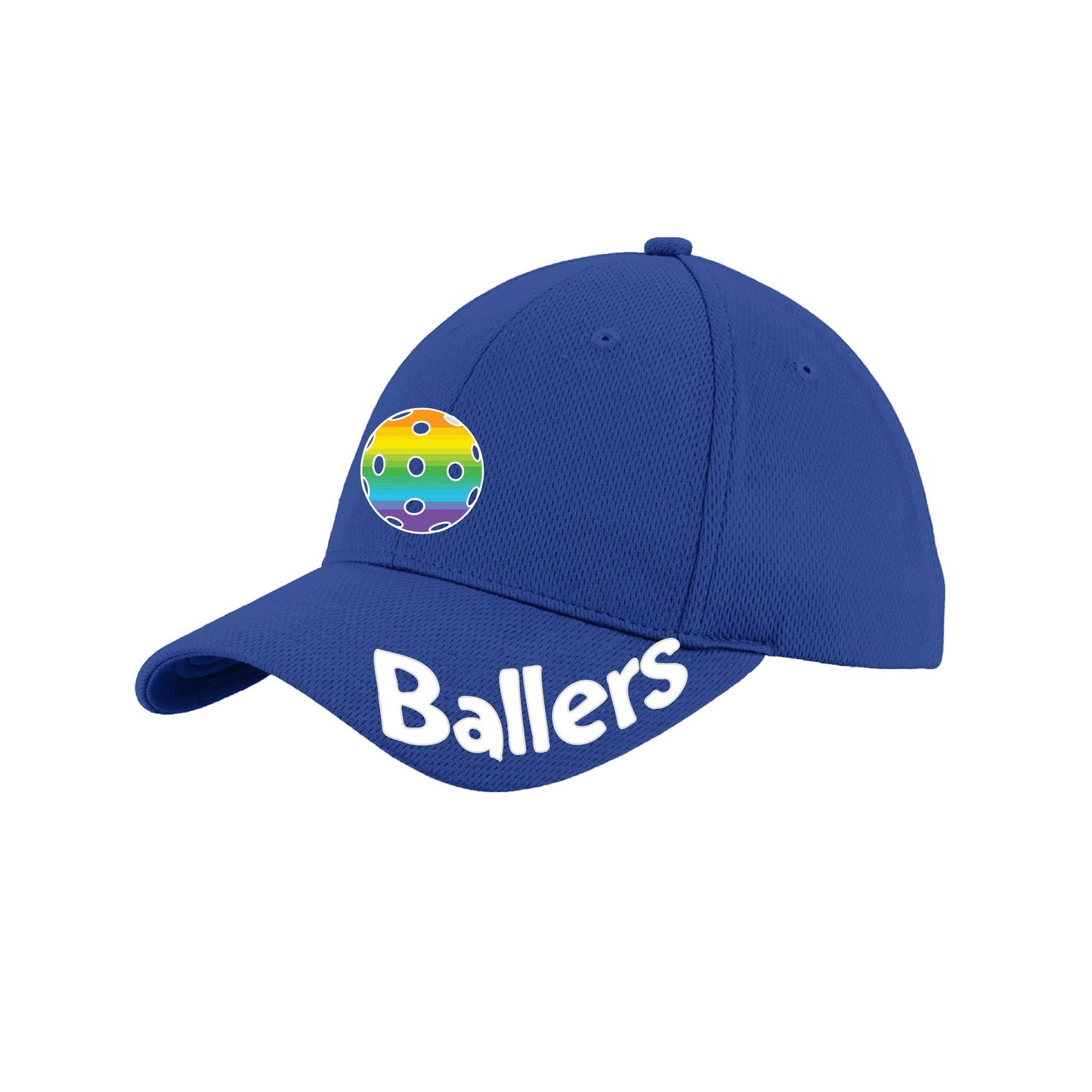 Ballers With Pickleballs (Customizable) | Pickleball Hat | Moisture-Wicking 100% Polyester