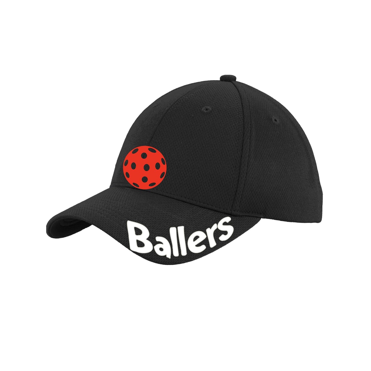 Ballers With Pickleballs (Customizable) | Pickleball Hat | Moisture-Wicking 100% Polyester
