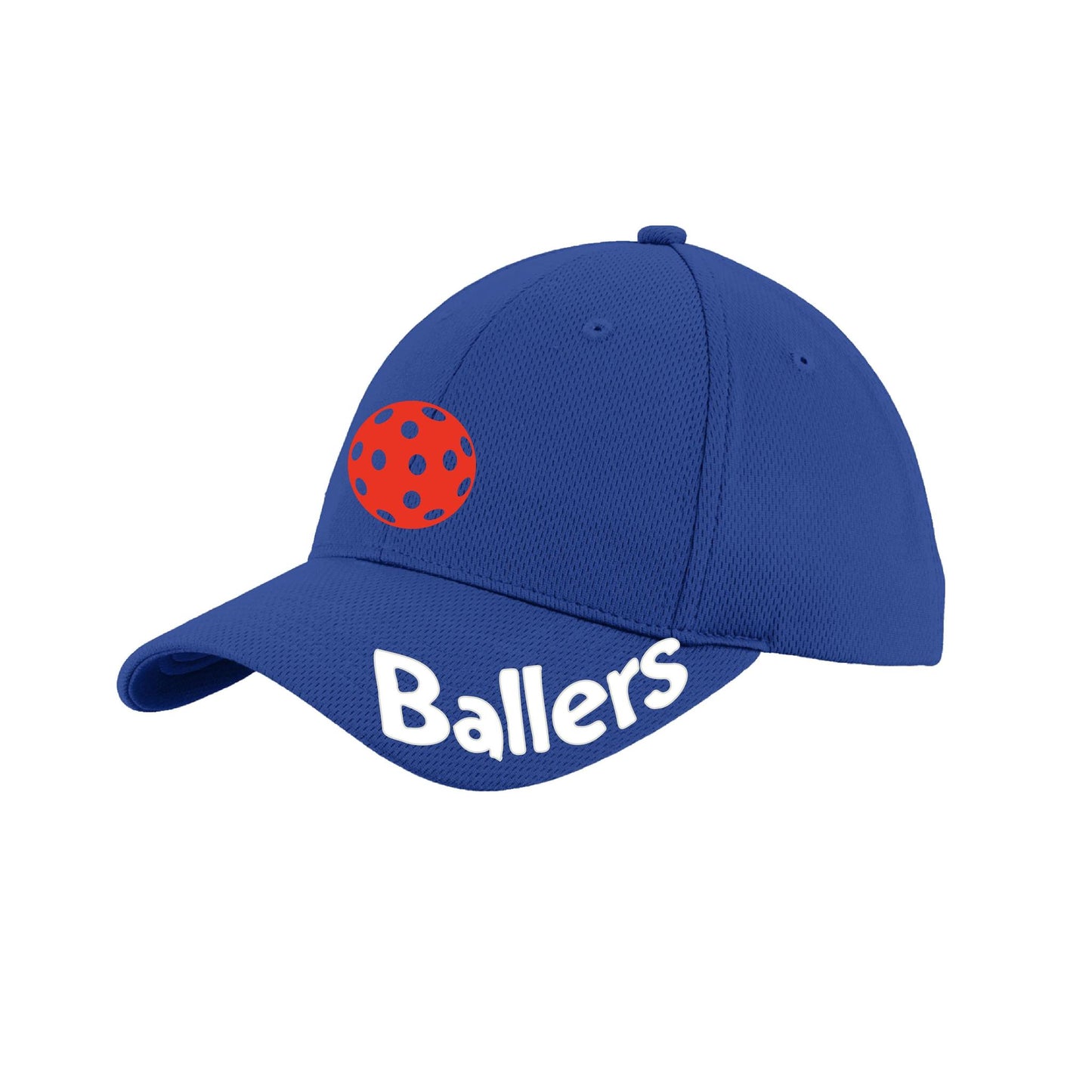 Ballers With Pickleballs (Customizable) | Pickleball Hat | Moisture-Wicking 100% Polyester