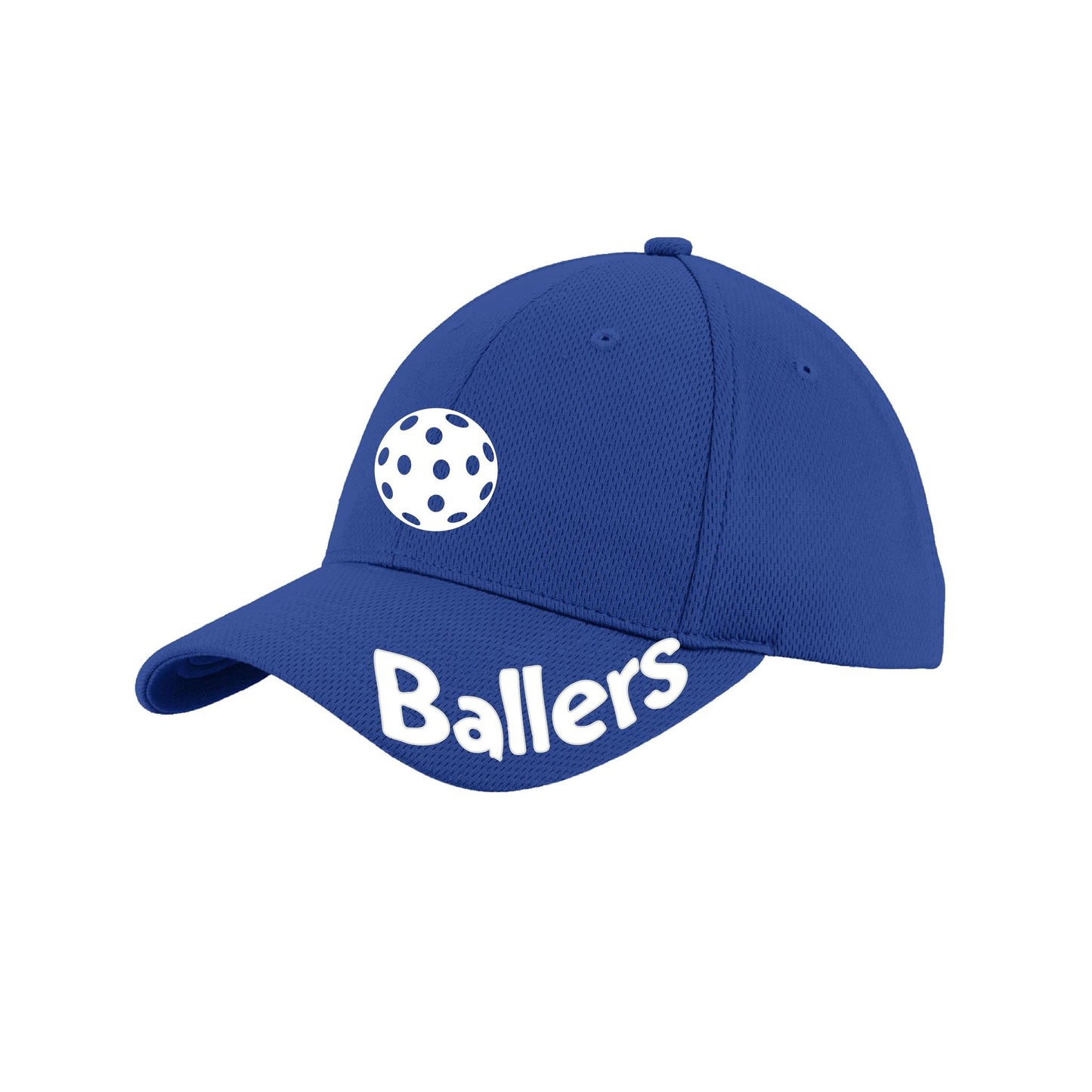Ballers With Pickleballs (Customizable) | Pickleball Hat | Moisture-Wicking 100% Polyester