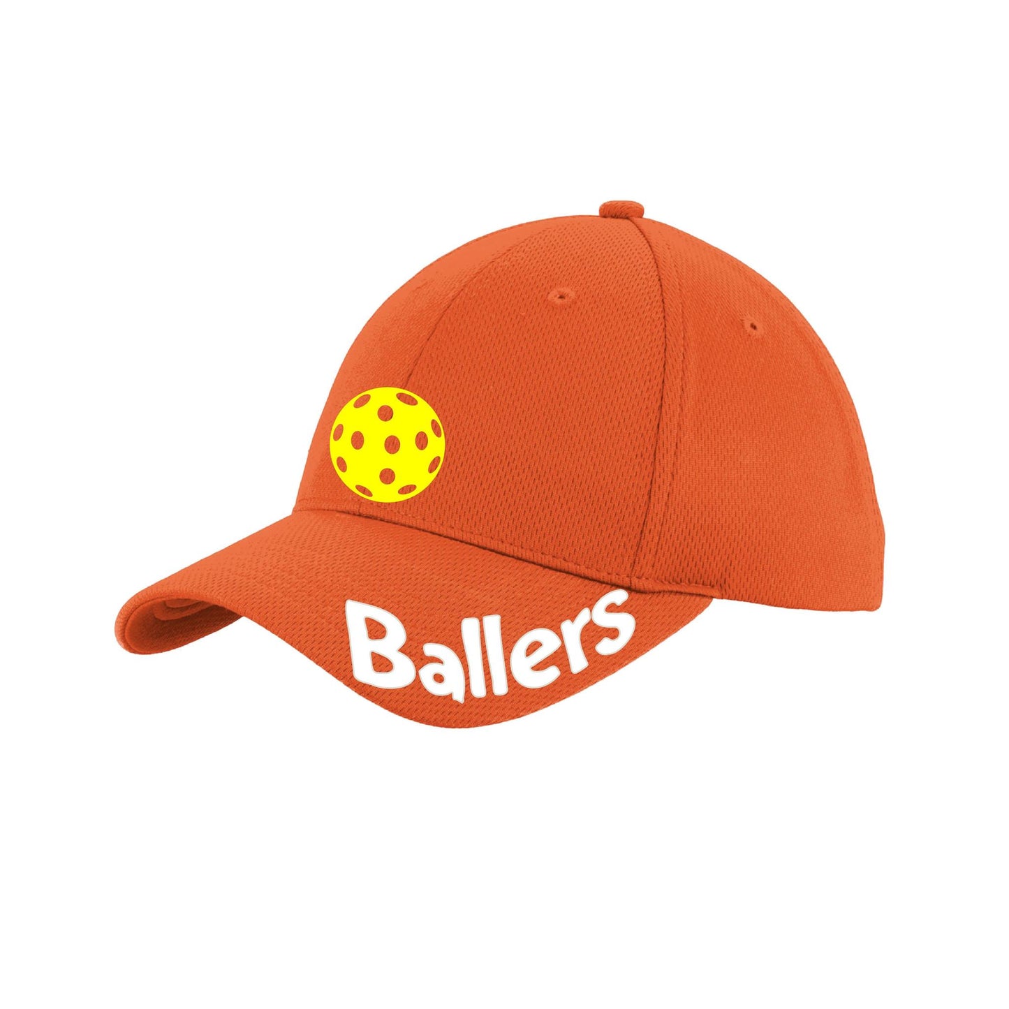 Ballers With Pickleballs (Customizable) | Pickleball Hat | Moisture-Wicking 100% Polyester
