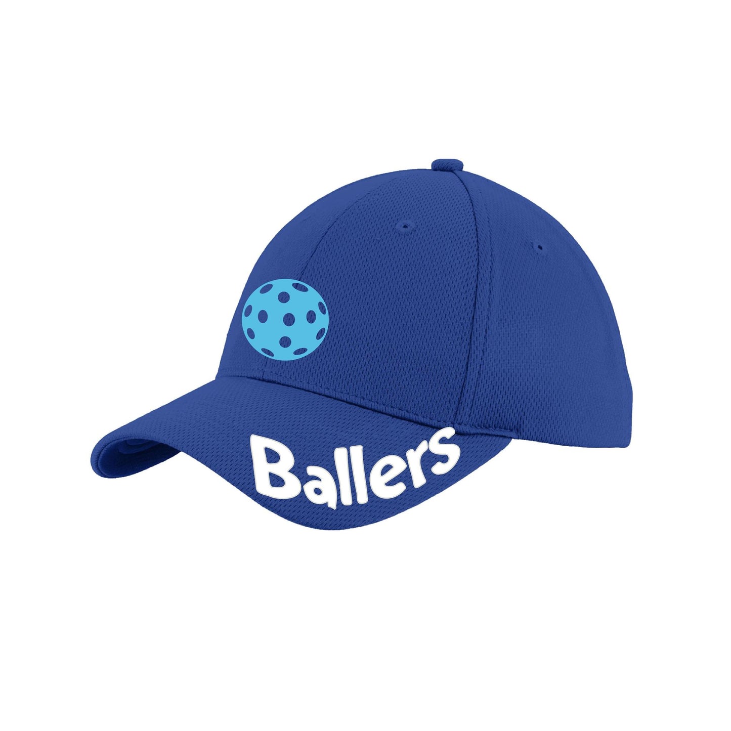 Ballers With Pickleballs (Customizable) | Pickleball Hat | Moisture-Wicking 100% Polyester