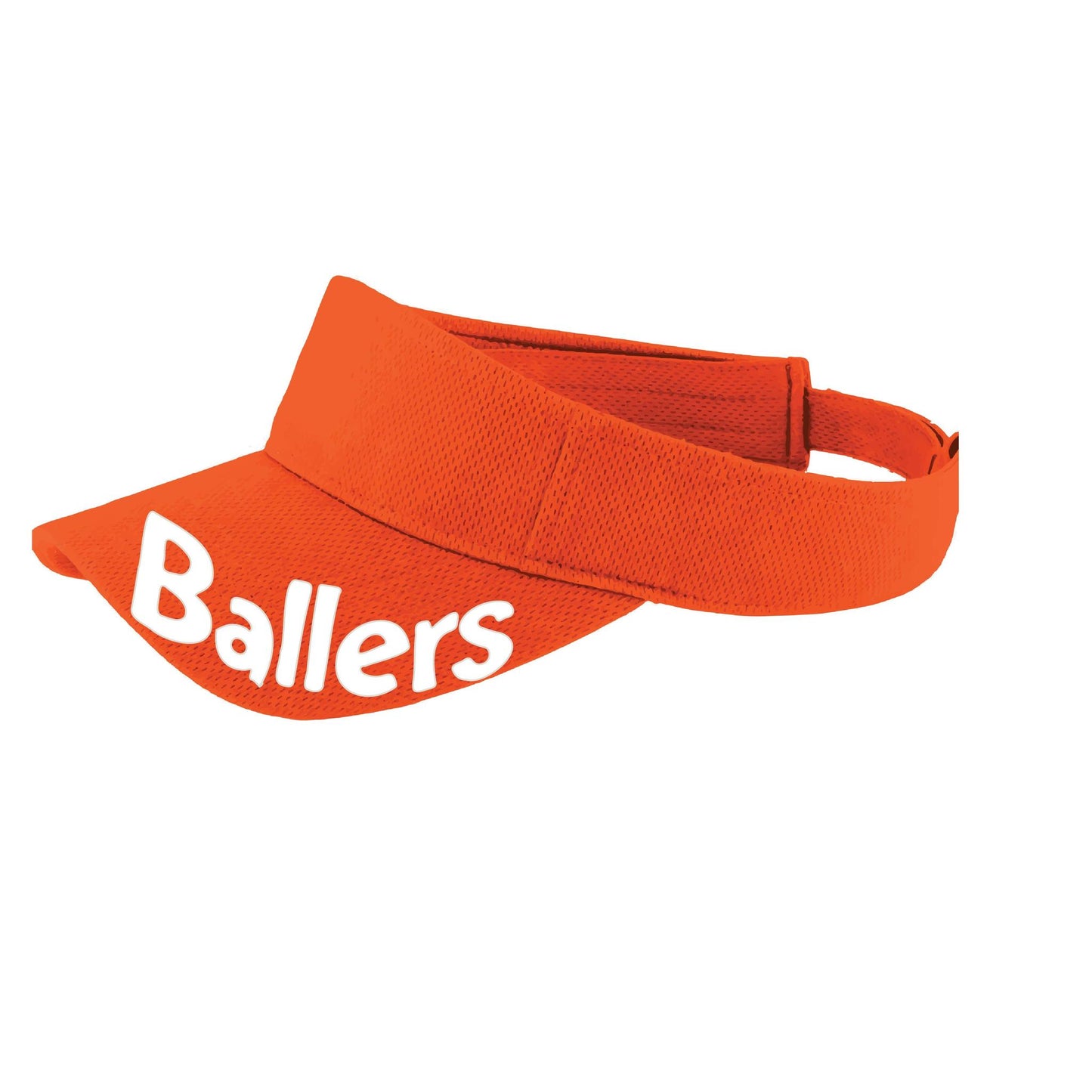 Ballers With Pickleballs (Customizable) | Pickleball Visors | Moisture Wicking 100% Polyester