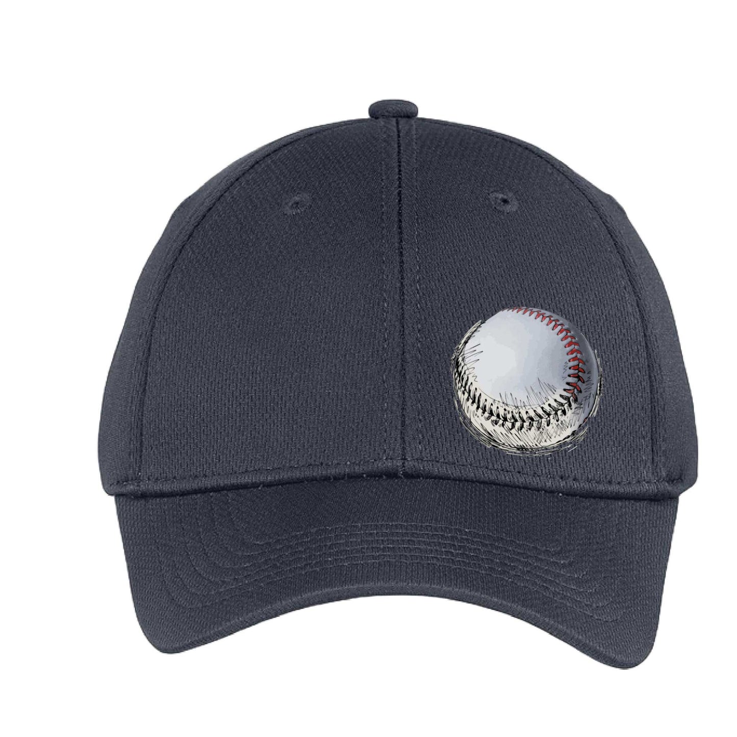 Baseball Sketched | Baseball Hat | Moisture-Wicking 100% Polyester