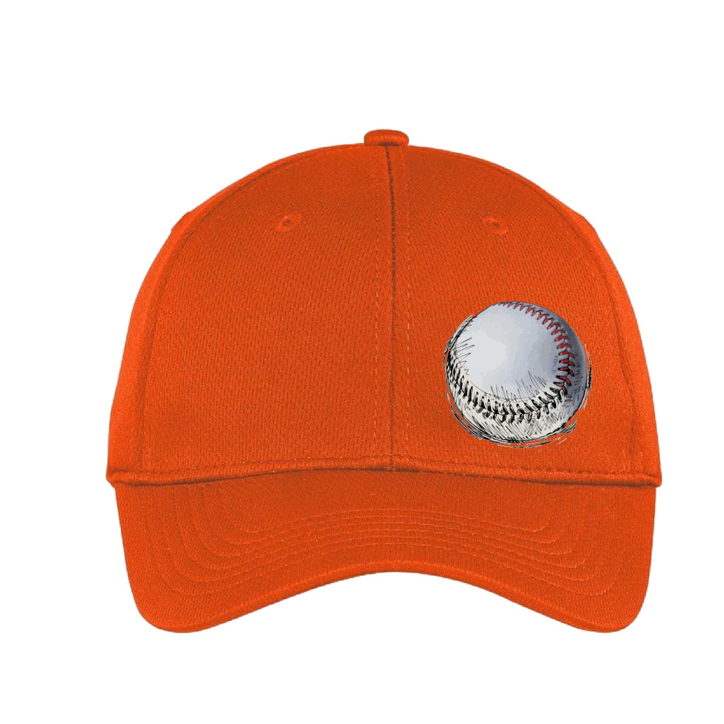 Baseball Sketched | Baseball Hat | Moisture-Wicking 100% Polyester
