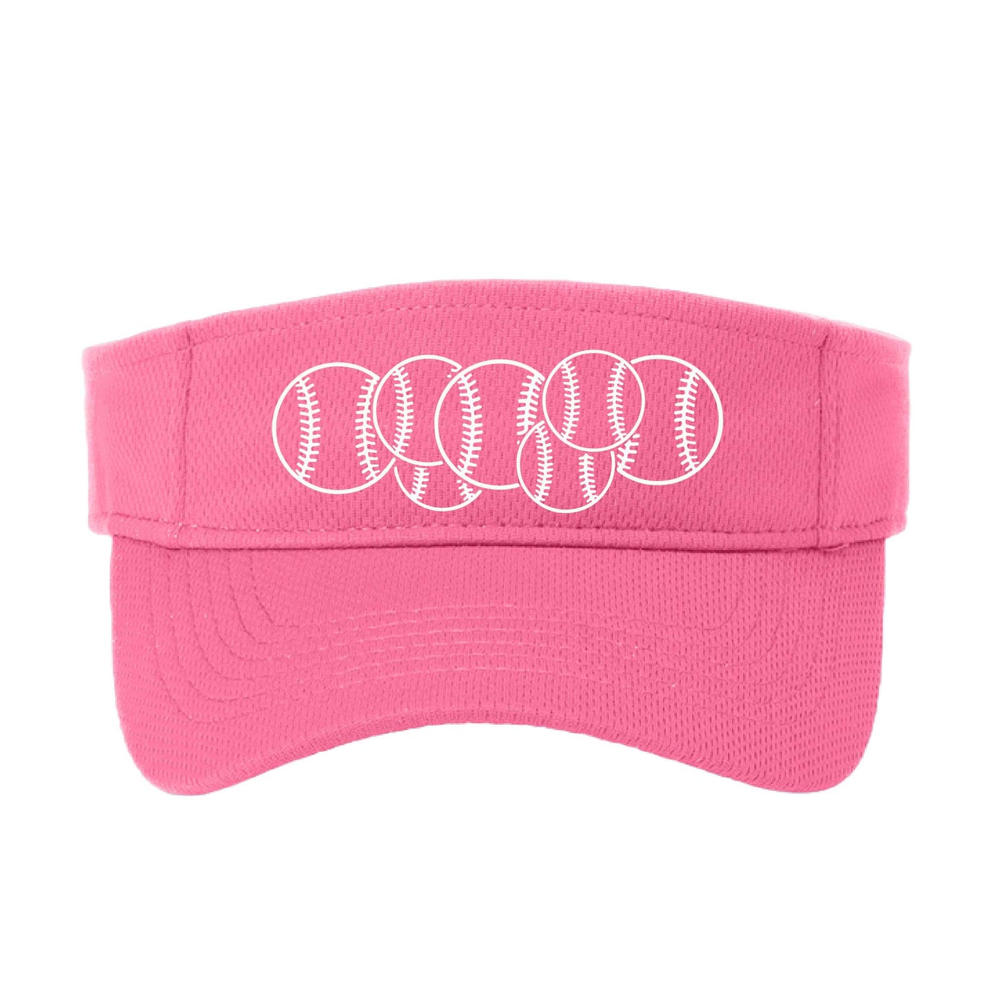 Full Count | Baseball Visors | Moisture Wicking 100% Polyester
