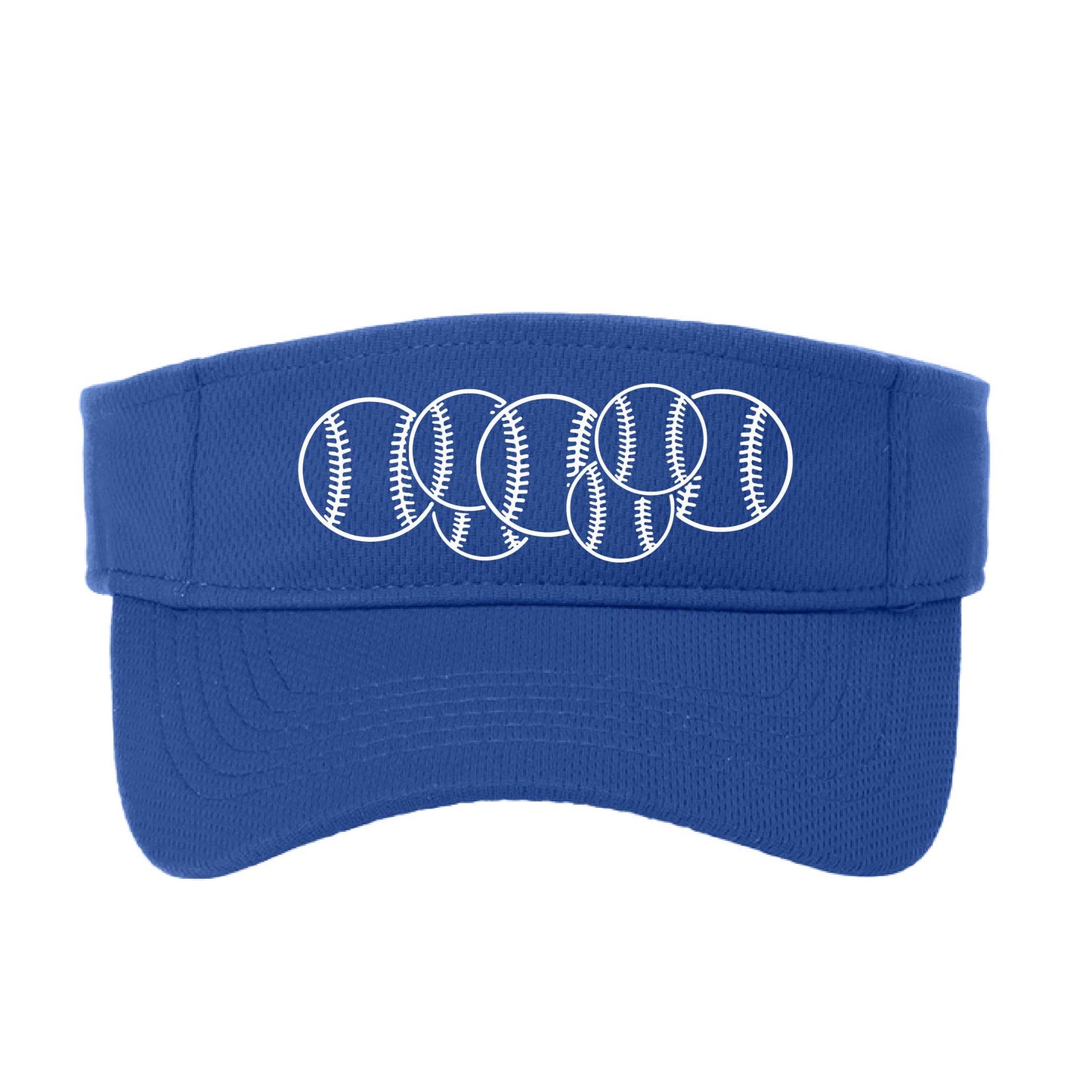 Full Count | Baseball Visors | Moisture Wicking 100% Polyester