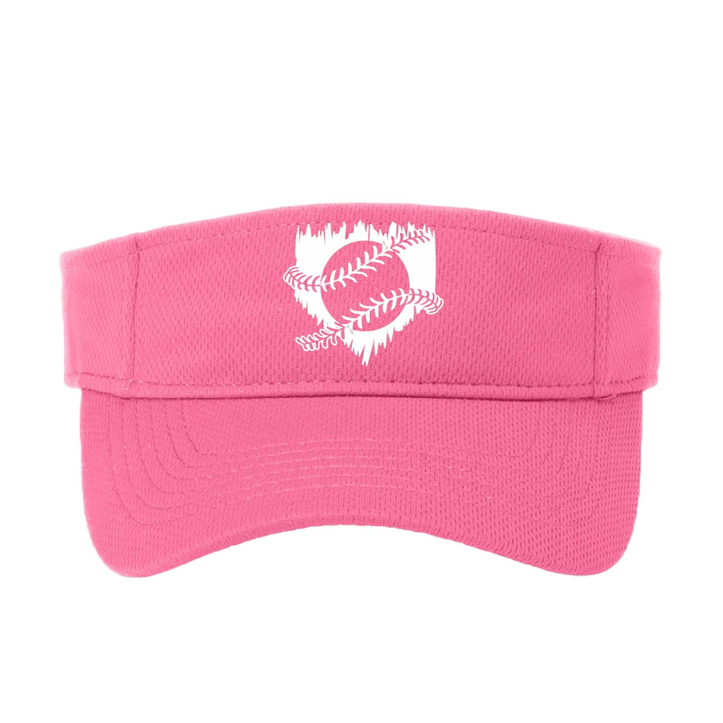 Home Run | Baseball Visors | Moisture Wicking 100% Polyester