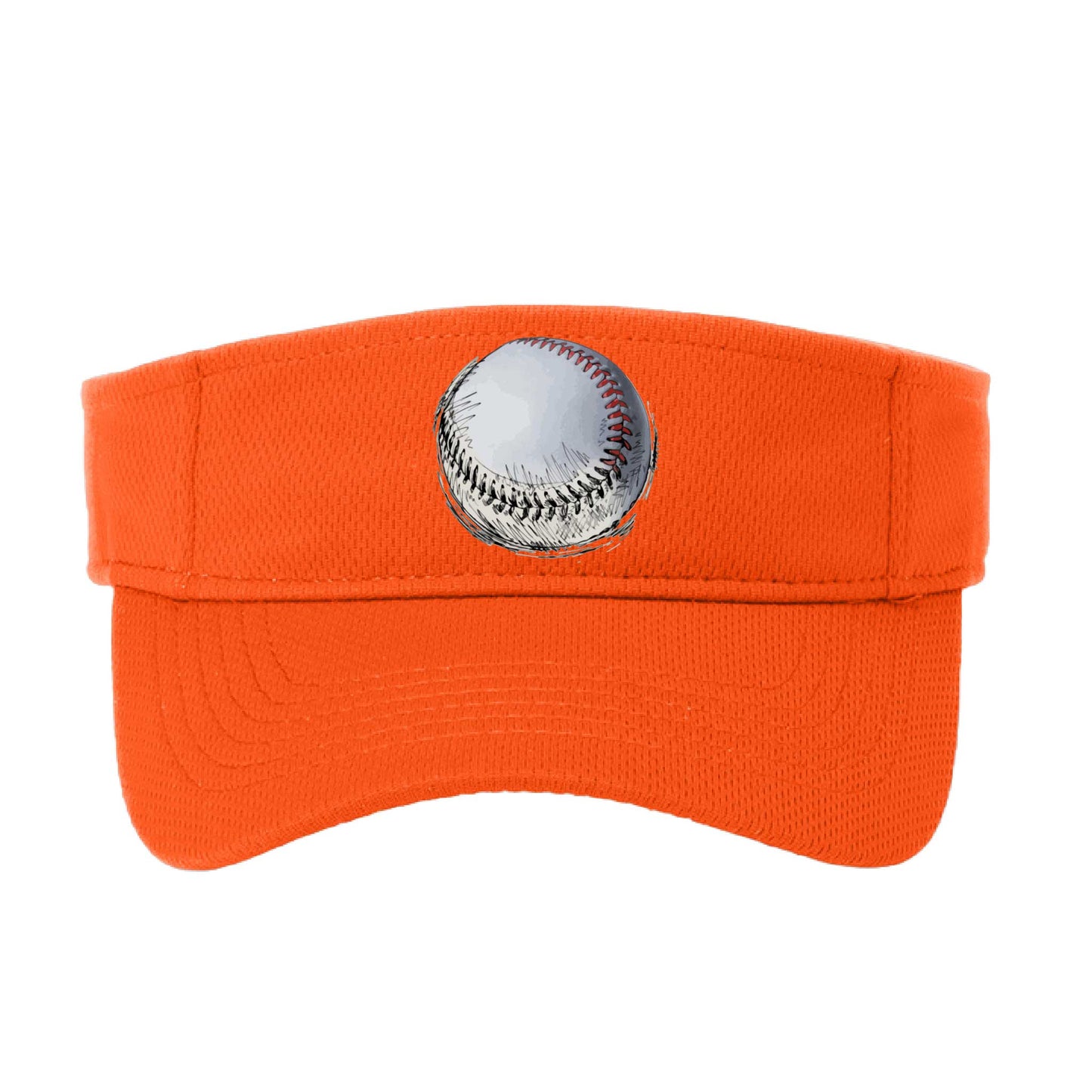 Baseball Sketched | Baseball Visors | Moisture Wicking 100% Polyester