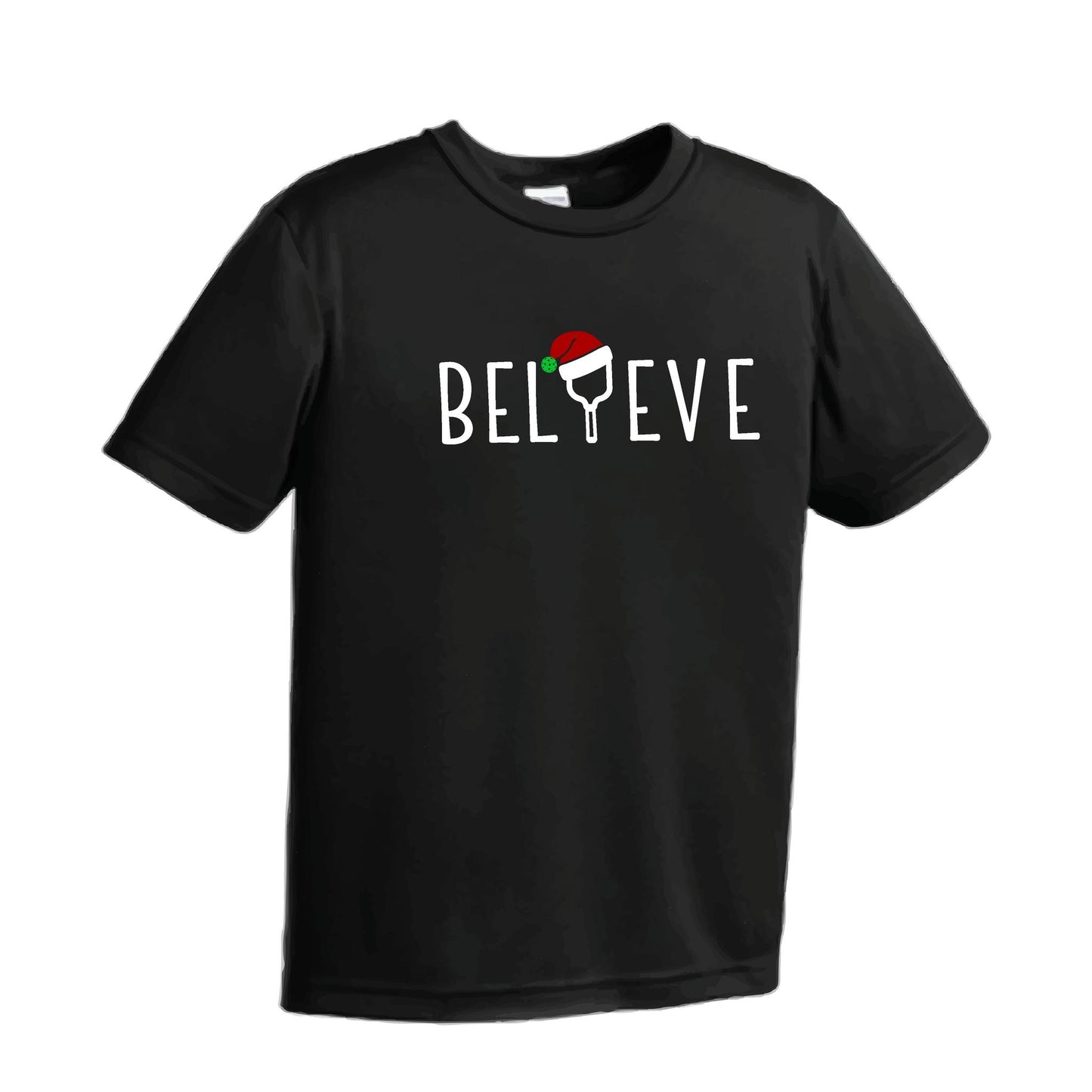 Believe | Men's Short Sleeve Athletic Performance T-Shirt | 100% Polyester