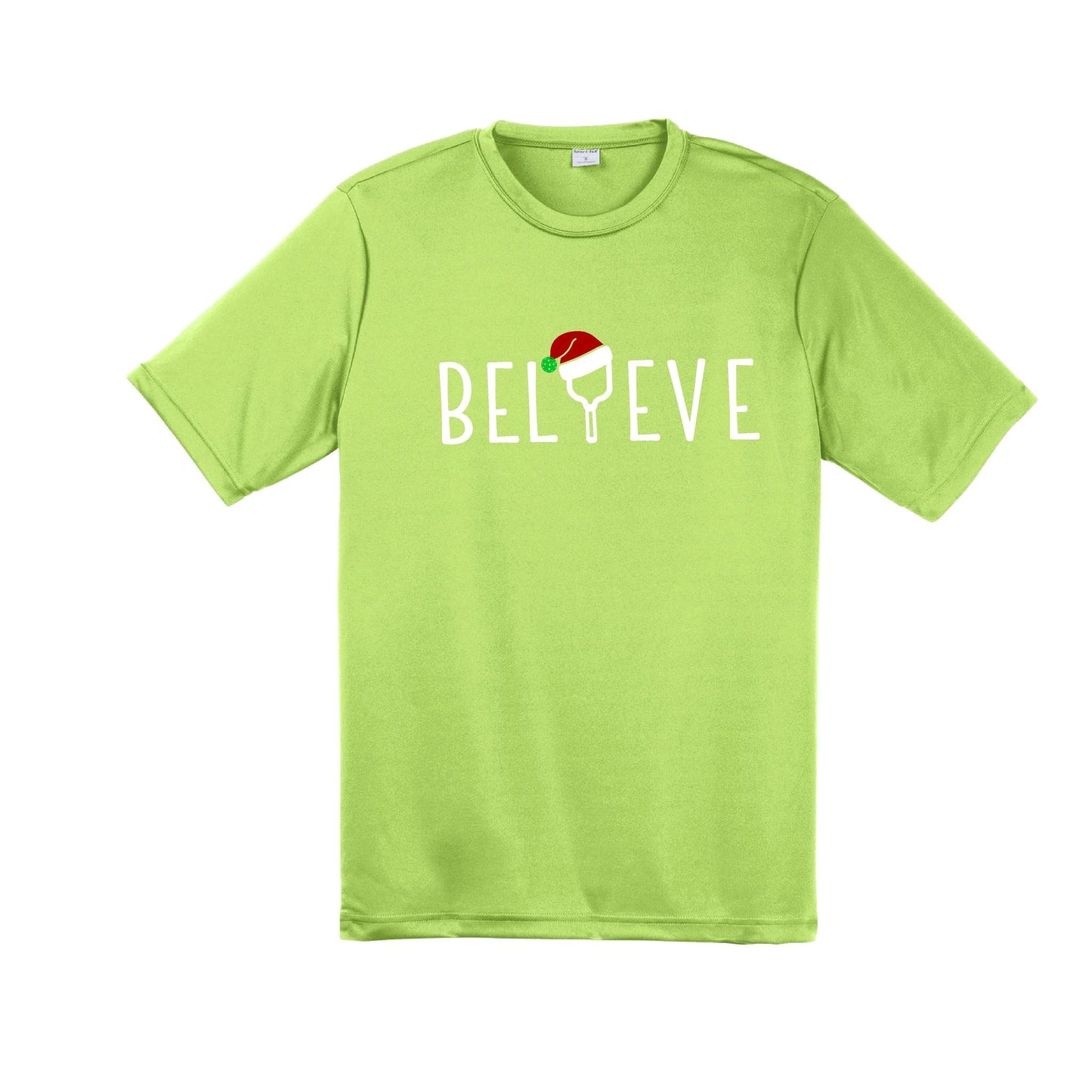 Believe | Men's Short Sleeve Athletic Performance T-Shirt | 100% Polyester