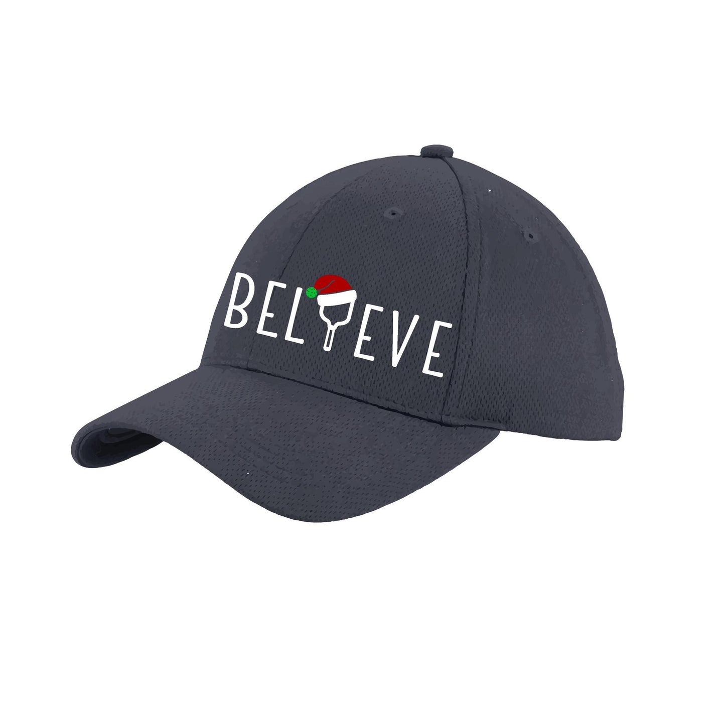 Believe | Pickleball Hat | Moisture-Wicking 100% Polyester