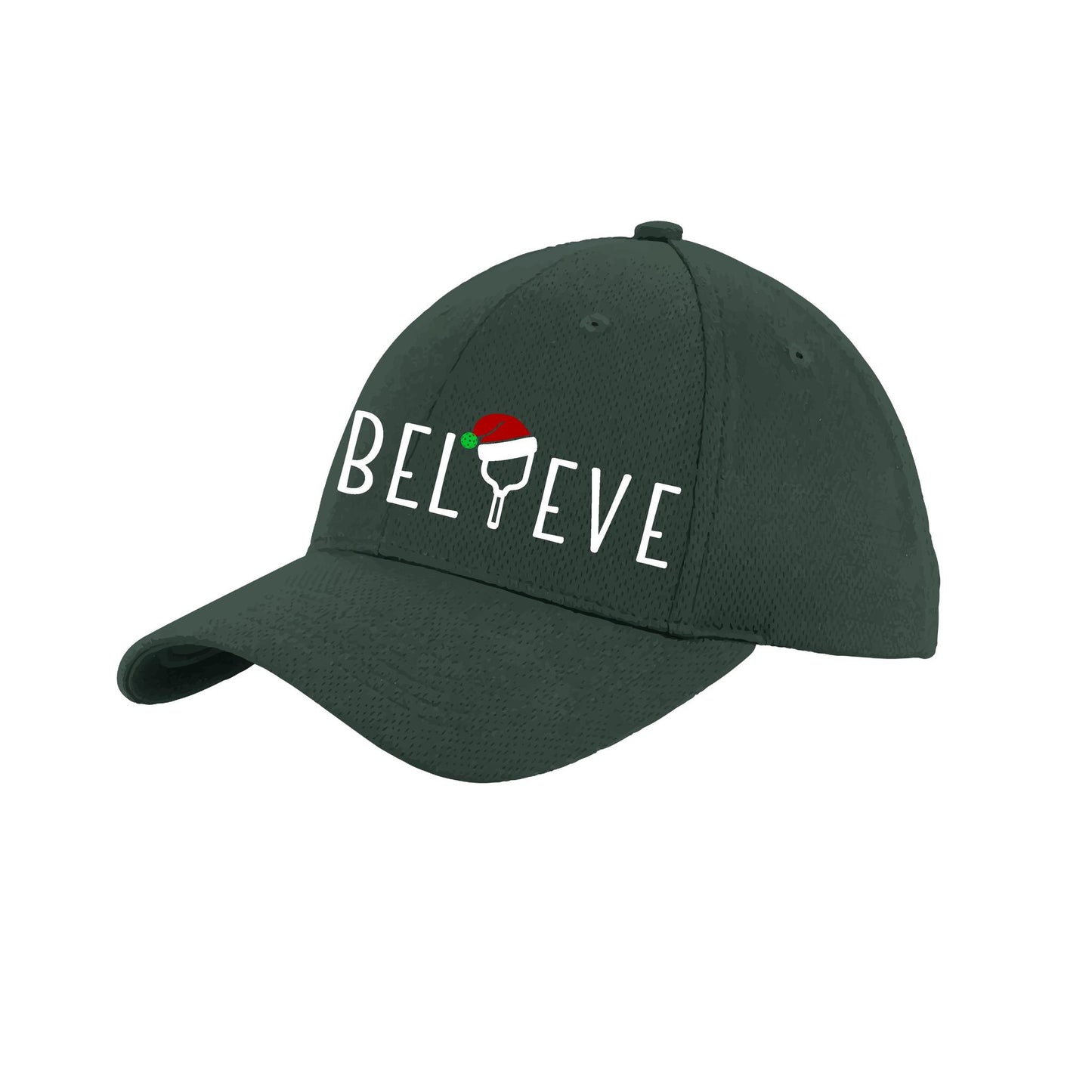 Believe | Pickleball Hat | Moisture-Wicking 100% Polyester