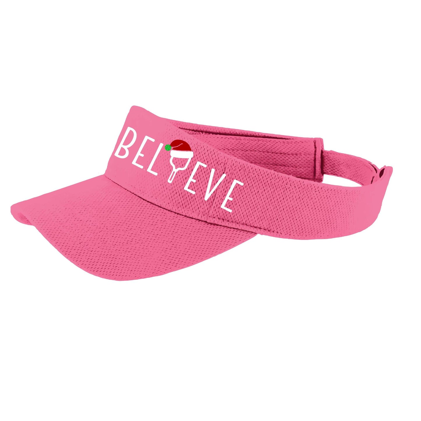 Believe | Pickleball Visors | Moisture Wicking 100% Polyester