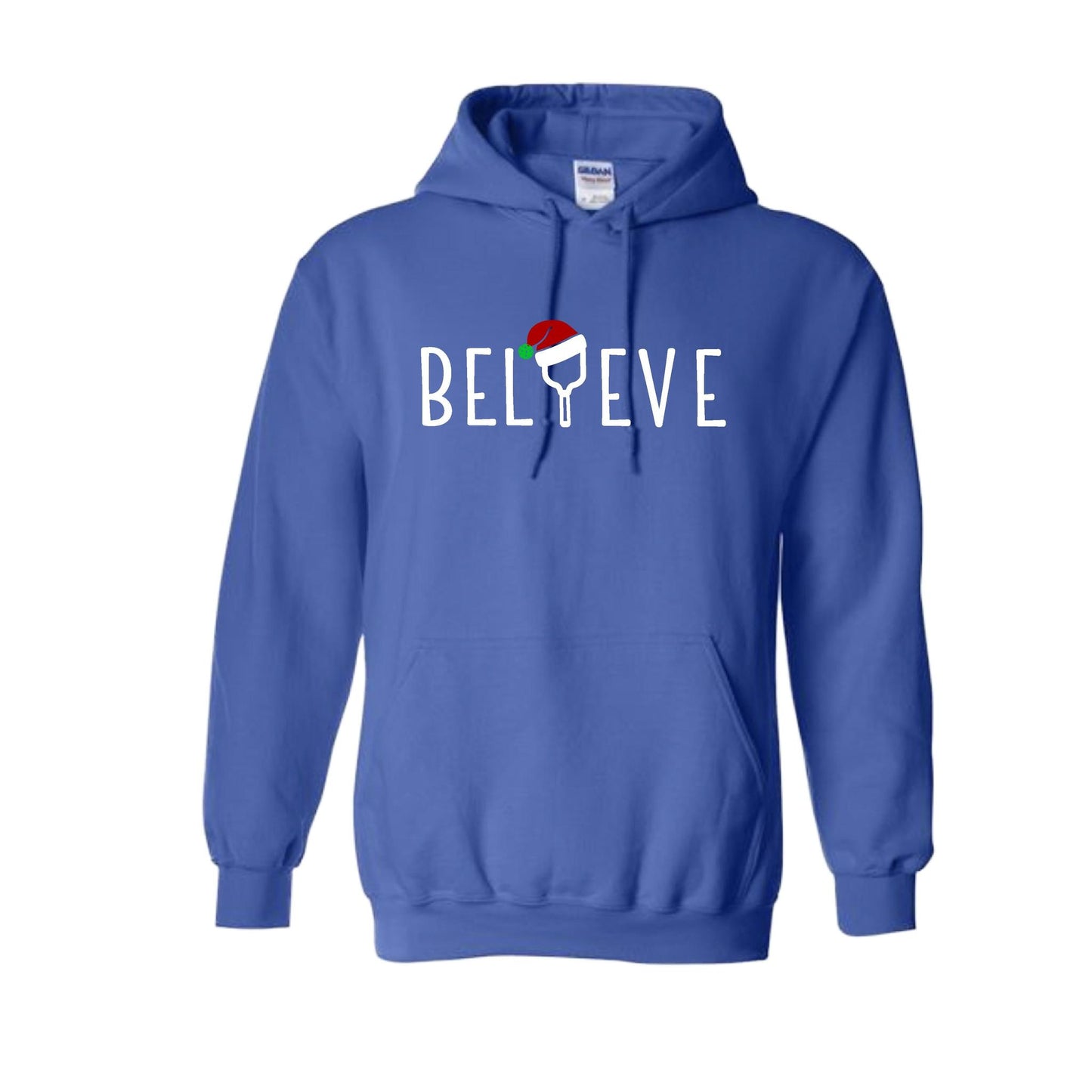 Believe | Unisex Hoodie Athletic Sweatshirt | 50% Cotton/50% Polyester
