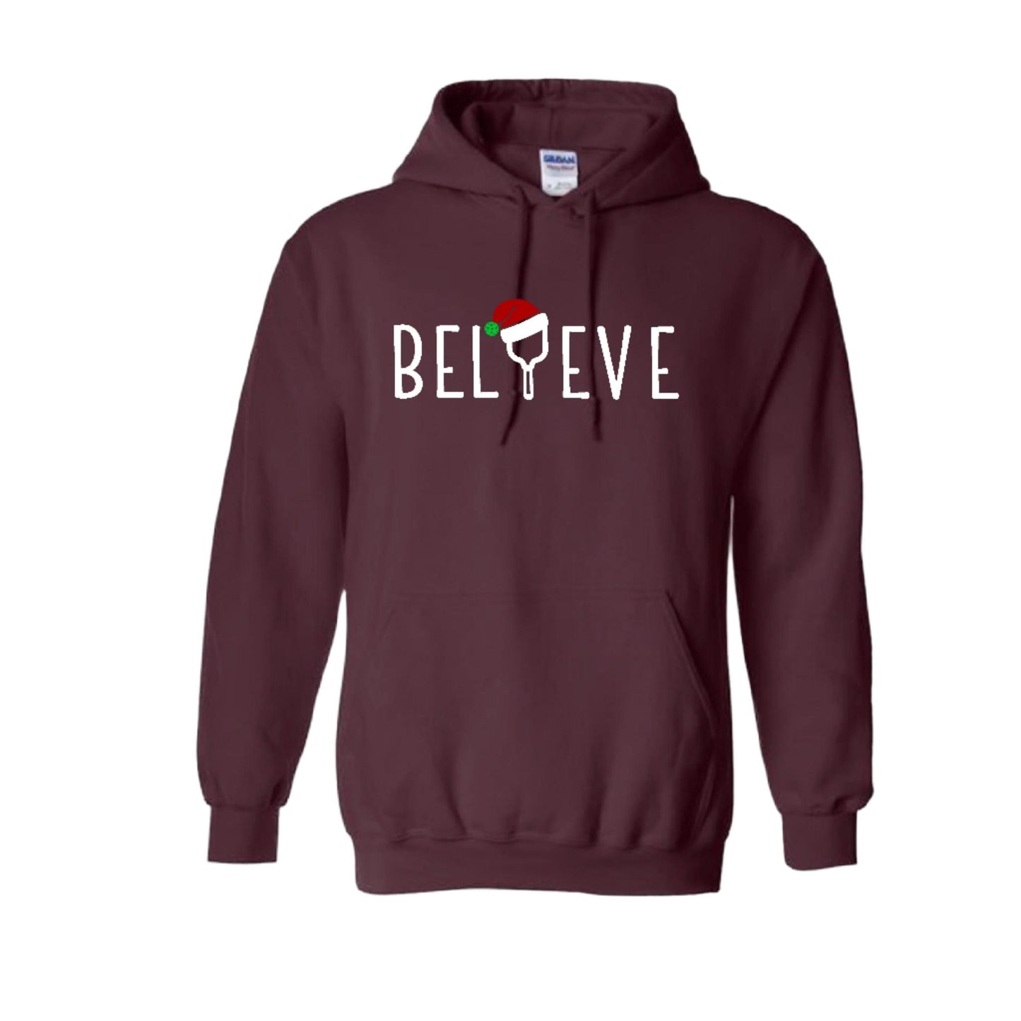 Believe | Unisex Hoodie Athletic Sweatshirt | 50% Cotton/50% Polyester