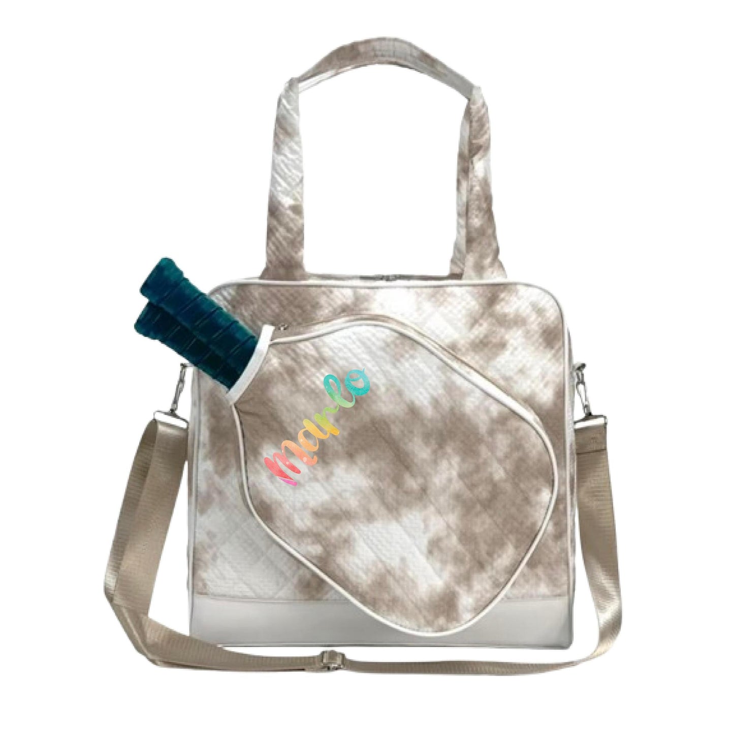 "Bronze Dust" Detachable Cover Pickleball Bag (Free Customization) | Pickleball Sports Bag | Medium Size Court Bag