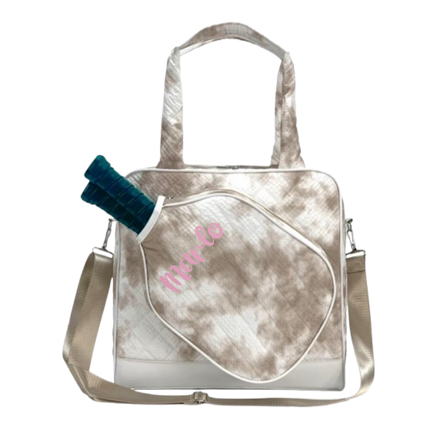 "Bronze Dust" Detachable Cover Pickleball Bag (Free Customization) | Pickleball Sports Bag | Medium Size Court Bag