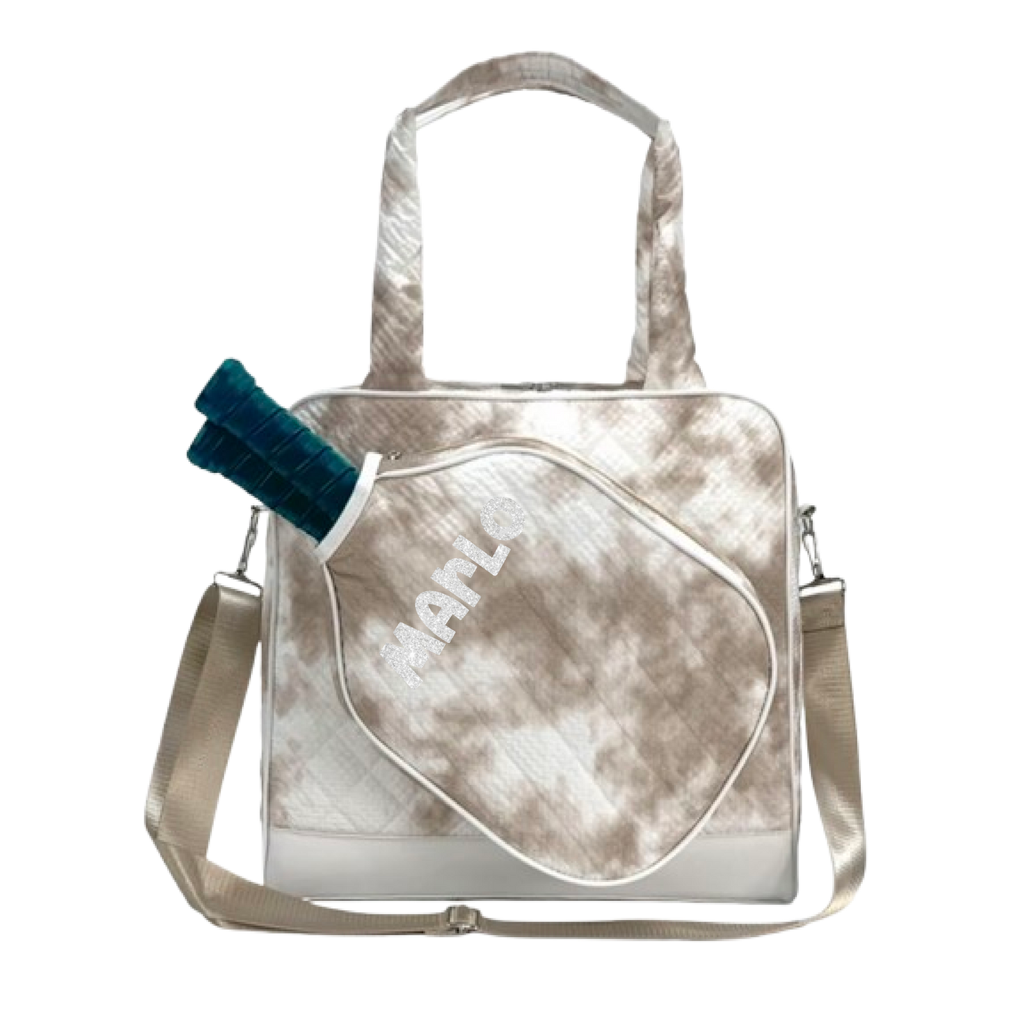 "Bronze Dust" Detachable Cover Pickleball Bag (Free Customization) | Pickleball Sports Bag | Medium Size Court Bag