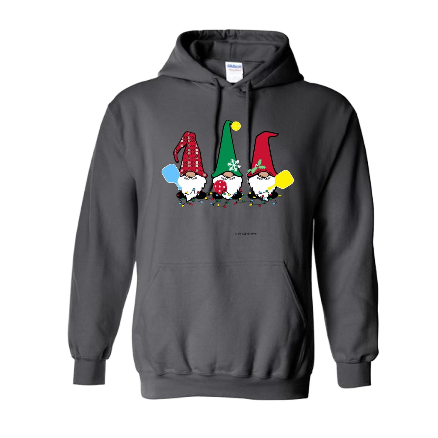 Christmas Gnomes | Unisex Hoodie Athletic Sweatshirt | 50% Cotton/50% Polyester