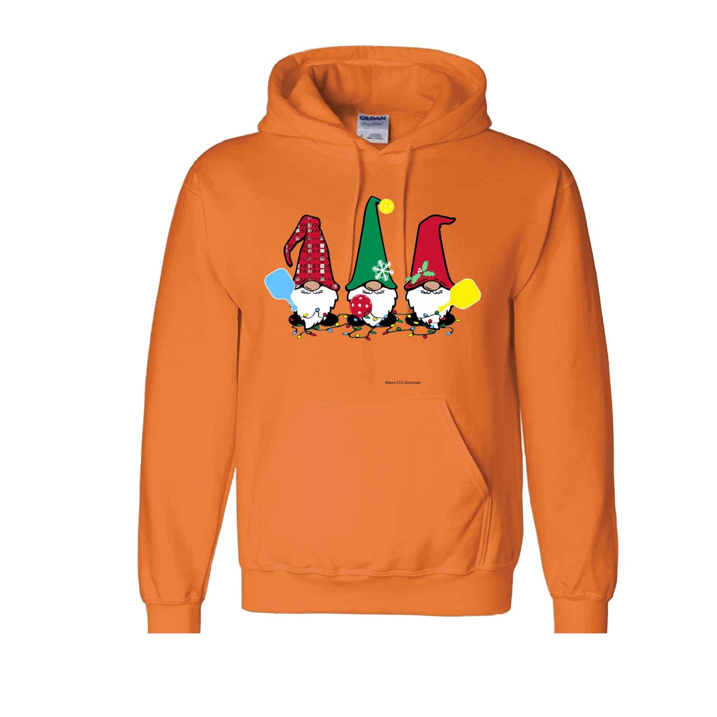 Christmas Gnomes | Unisex Hoodie Athletic Sweatshirt | 50% Cotton/50% Polyester