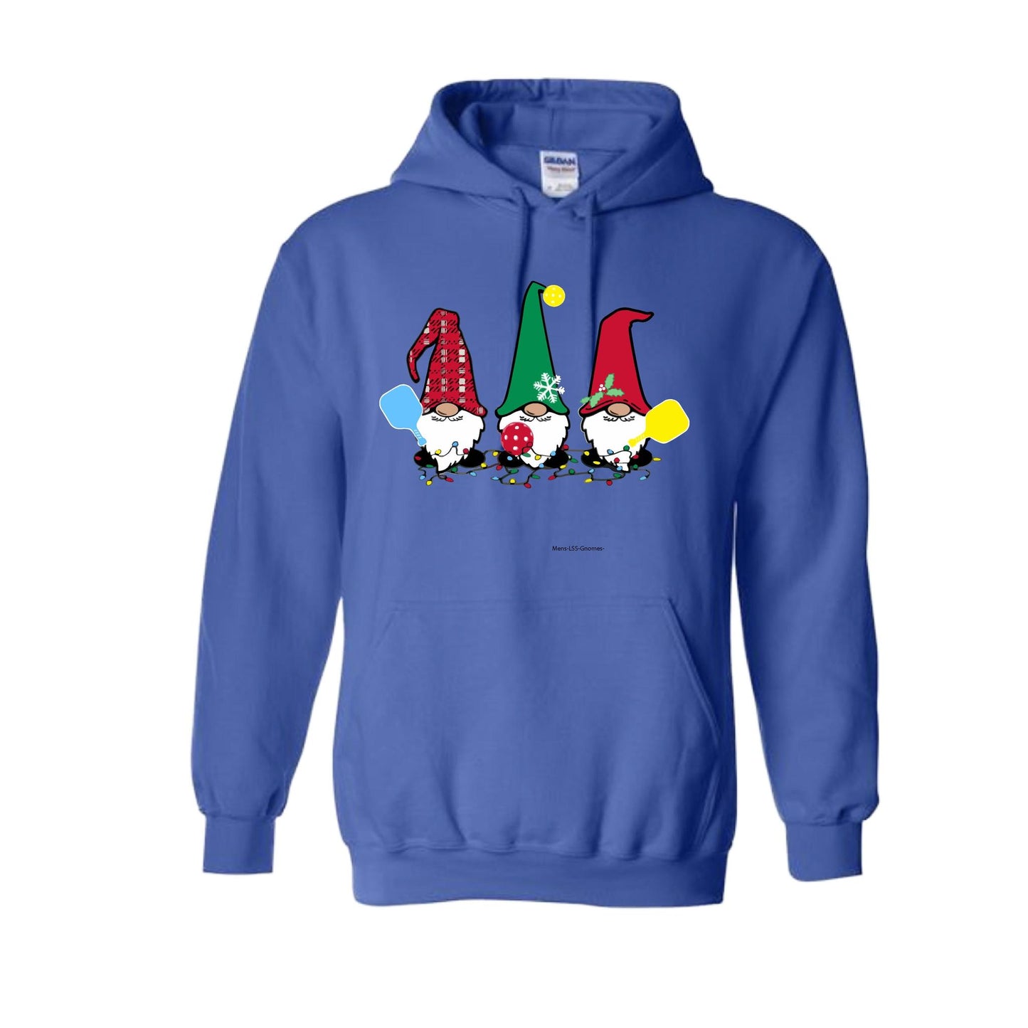 Christmas Gnomes | Unisex Hoodie Athletic Sweatshirt | 50% Cotton/50% Polyester