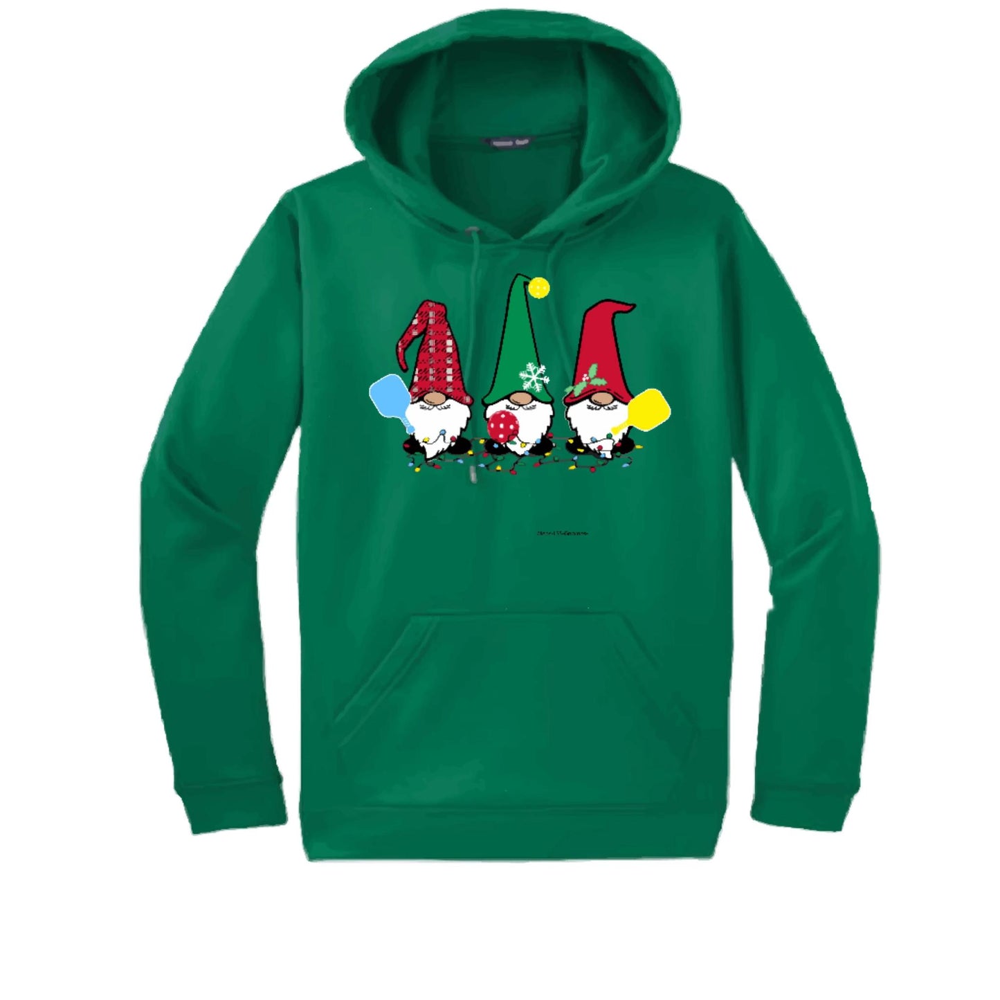 Christmas Gnomes | Unisex Hoodie Athletic Sweatshirt | 50% Cotton/50% Polyester