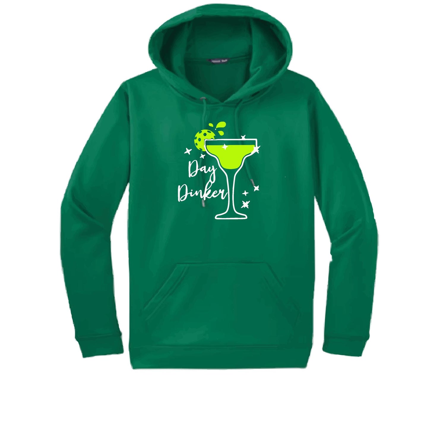 Day Dinker Pickleball Lime | Unisex Hoodie Athletic Sweatshirt | 50% Cotton/50% Polyester