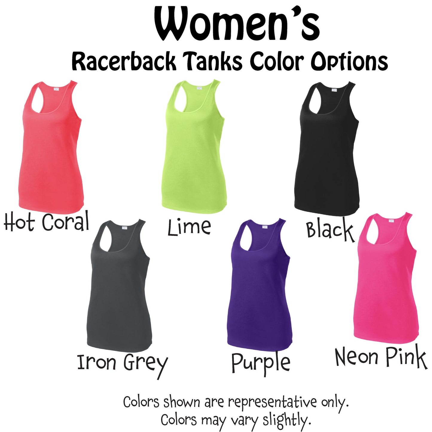 Day Dinker Pickleball Lime | Women's Racerback Pickleball Tank | 100% Polyester